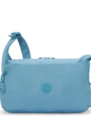 Gwyn Smooth Satin Shoulder Bag