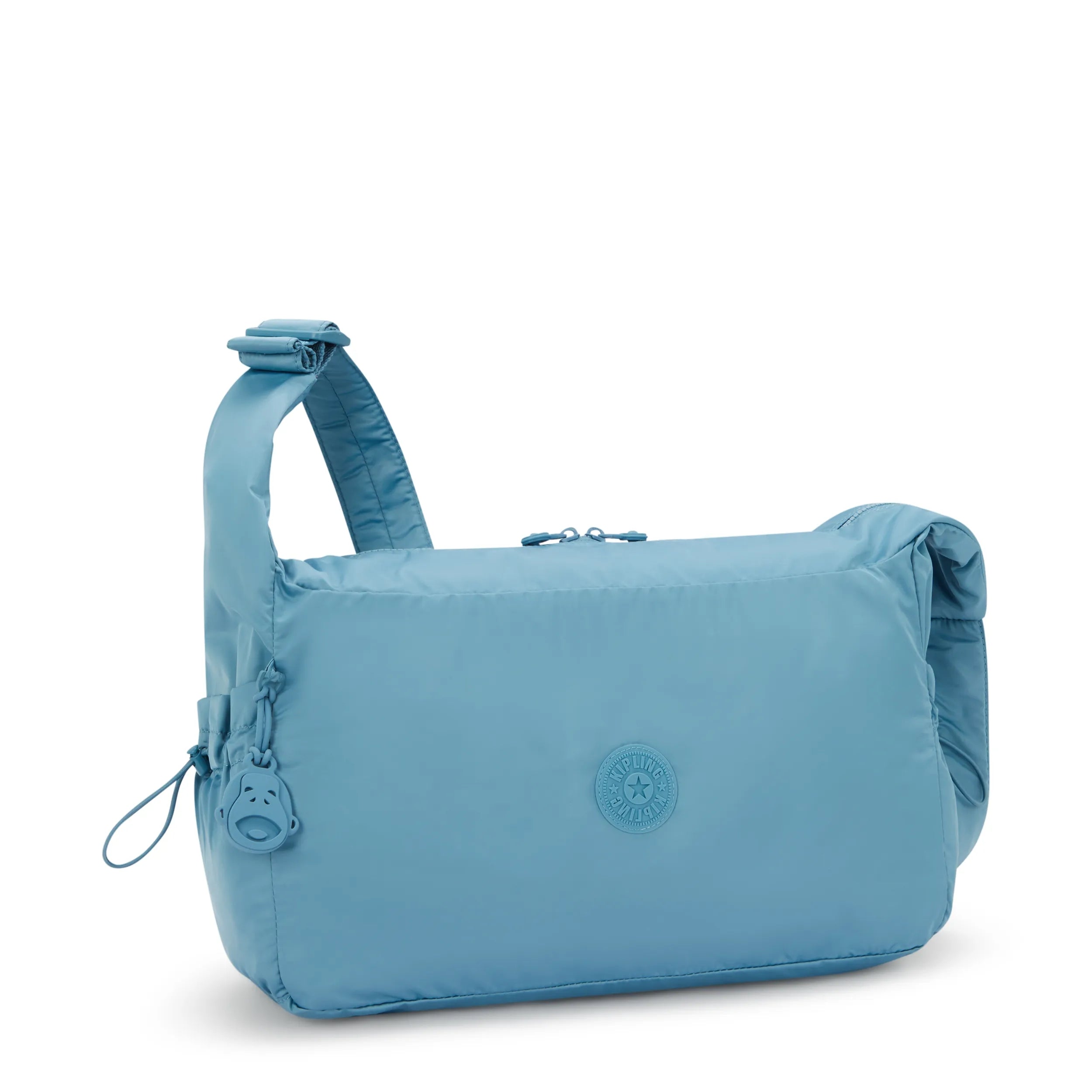 Gwyn Smooth Satin Shoulder Bag - 图片 5