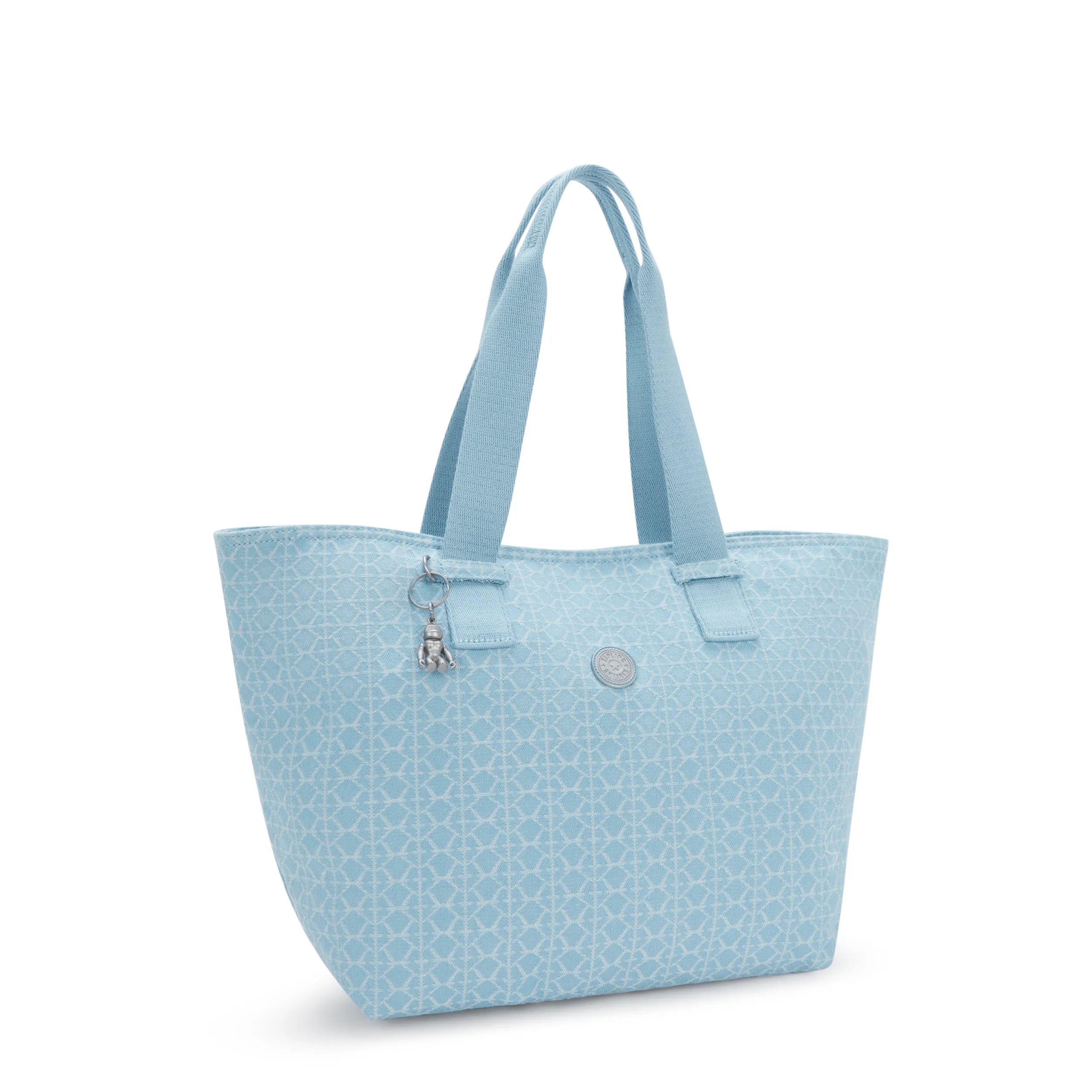 Raaja Printed Denim Tote Bag - 图片 5