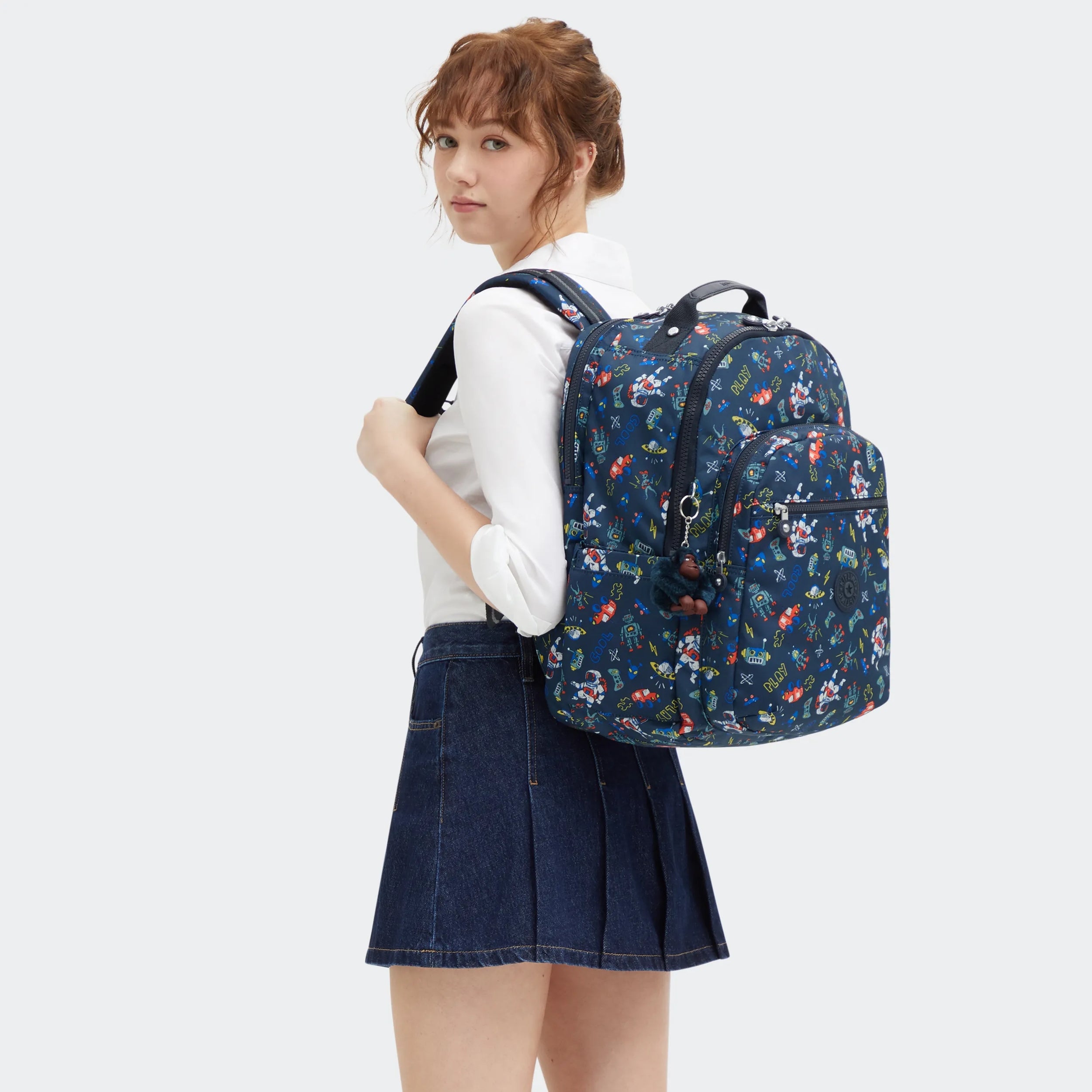 Seoul College 15 Printed Laptop Backpack - 图片 2