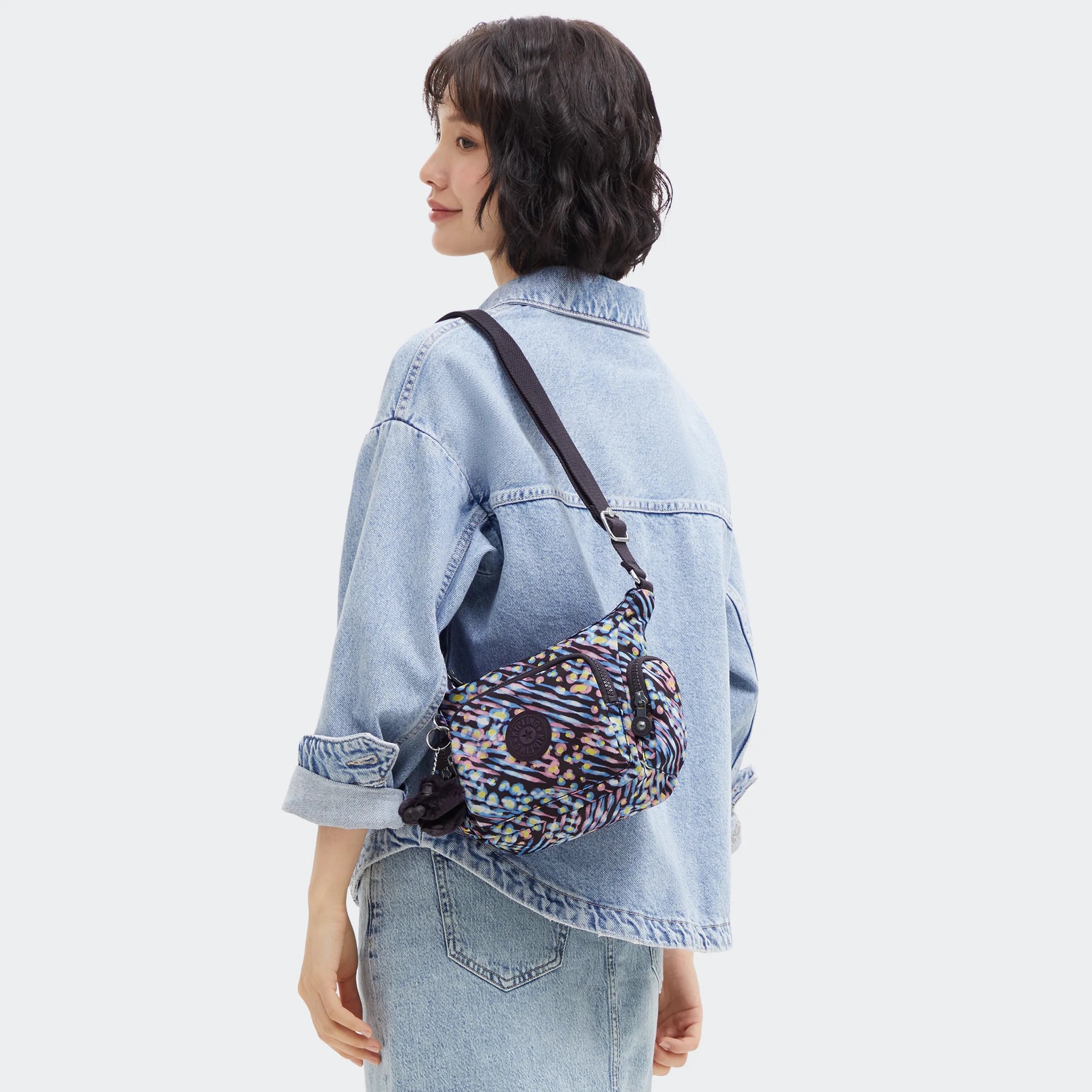 Gabbie Mini Printed Crossbody Bag - 图片 2