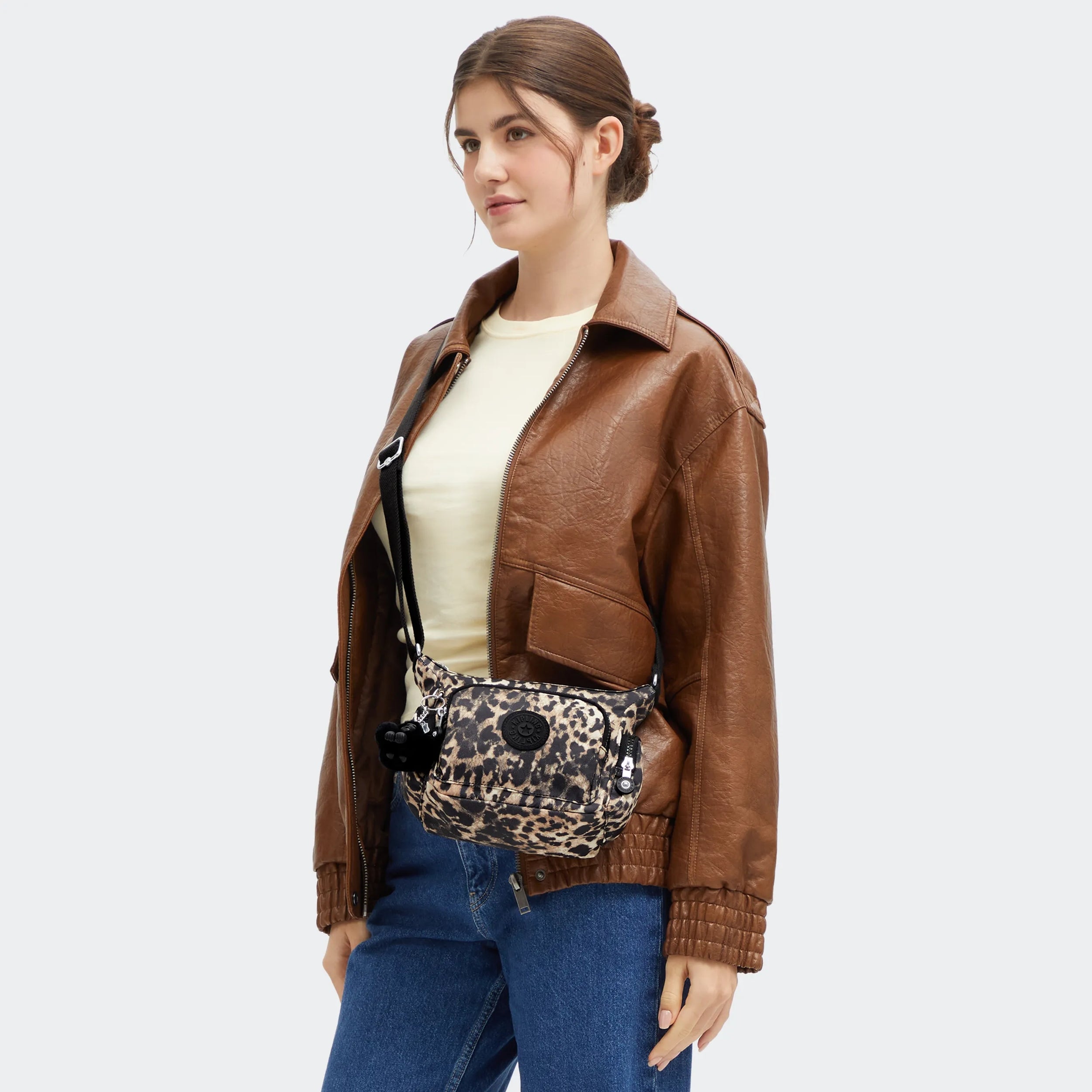 Gabbie Mini Printed Crossbody Bag - 图片 7