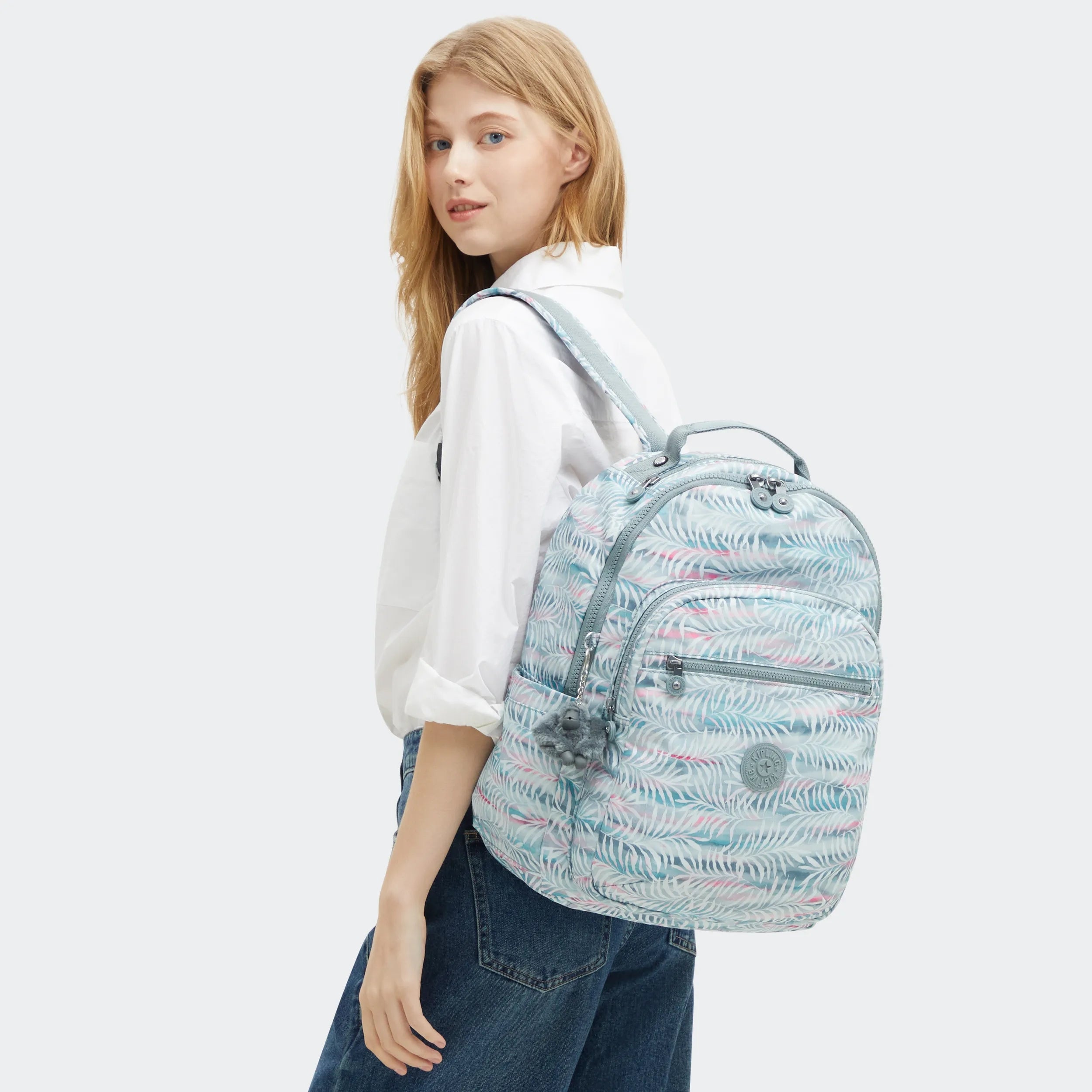 Seoul Large Printed 15 Laptop Backpack - 图片 2