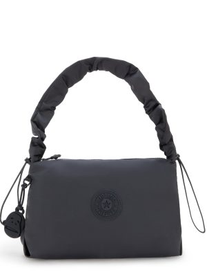 Eleni Smooth Satin Shoulder Bag