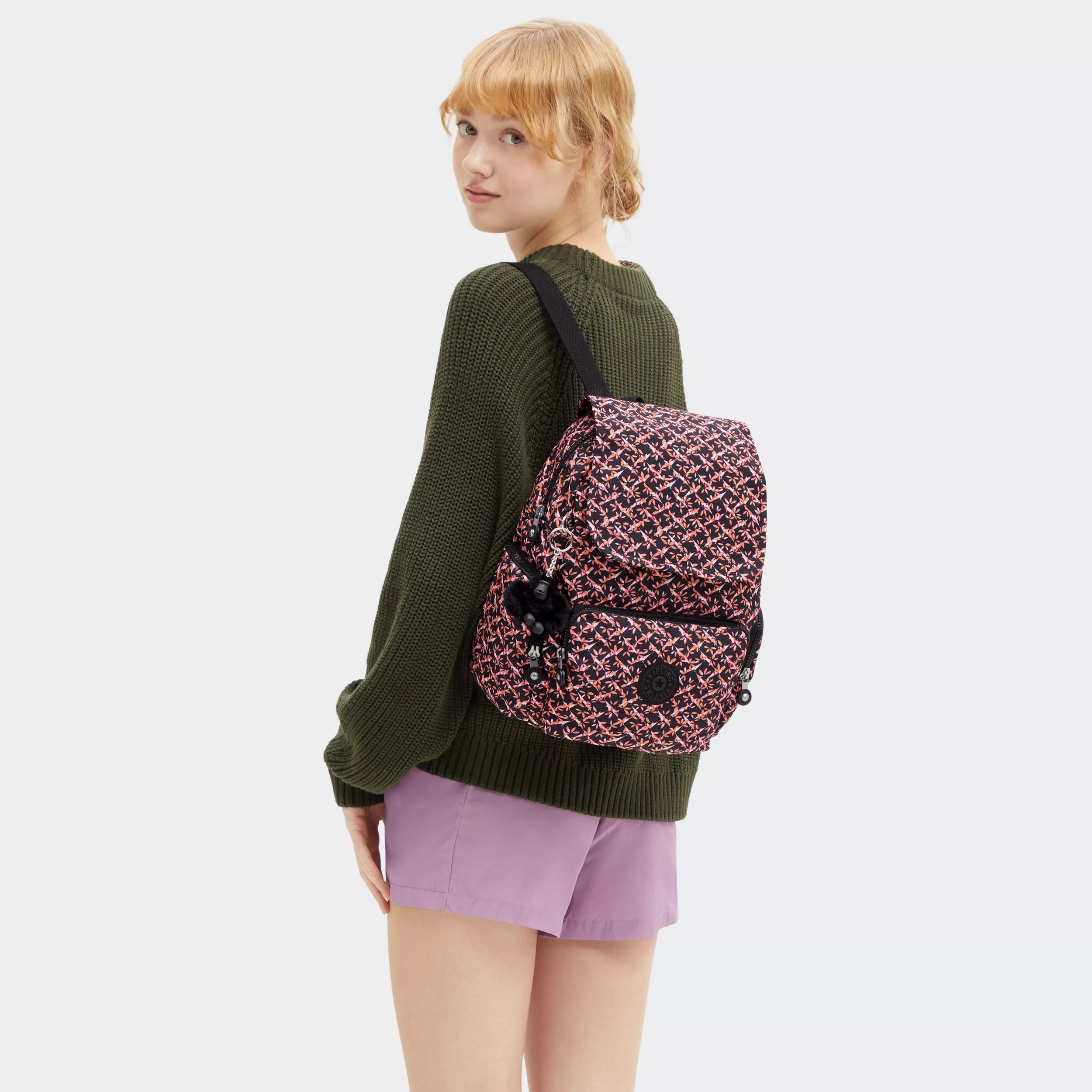 City Zip Small Printed Backpack - 图片 2