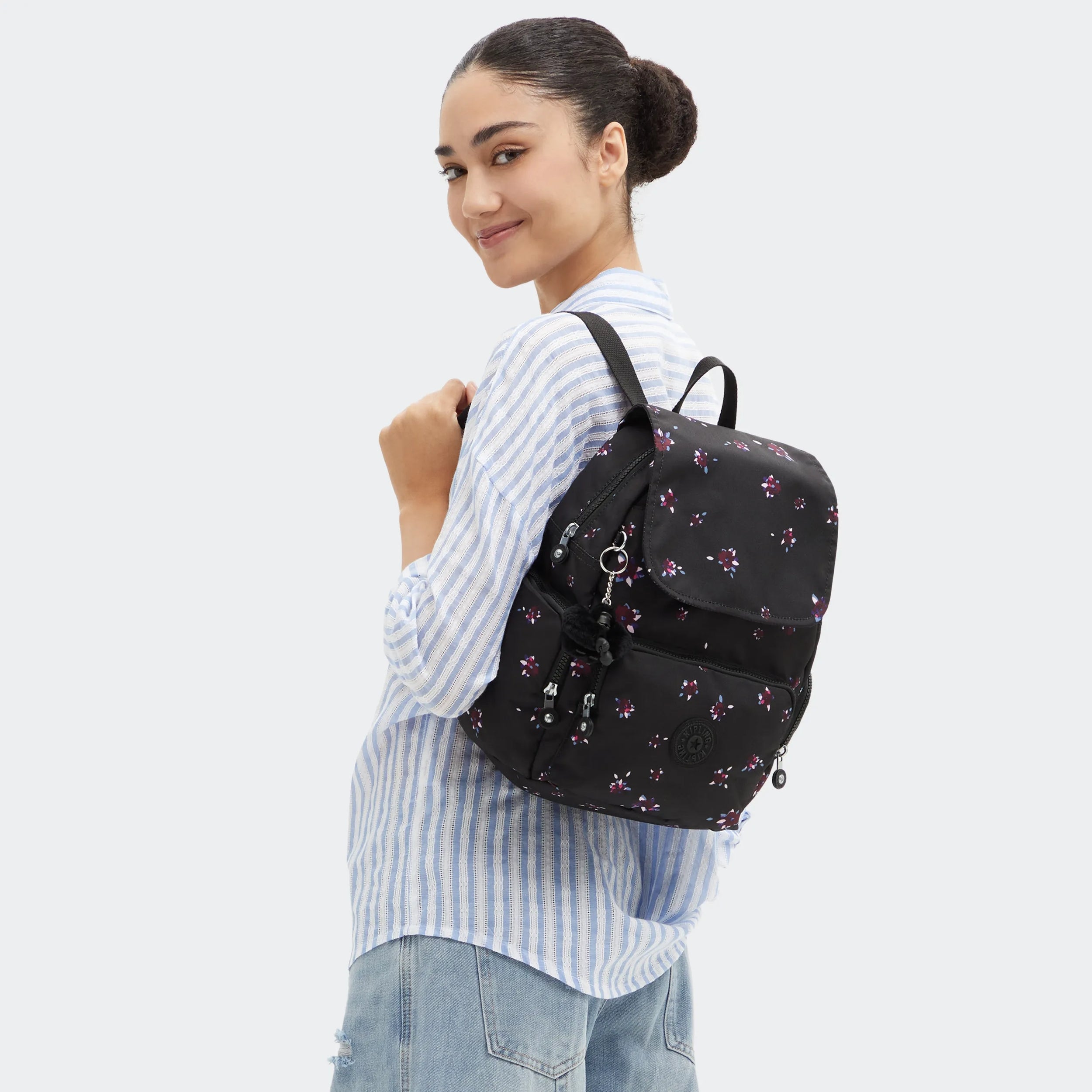 City Zip Small Printed Backpack - 图片 2