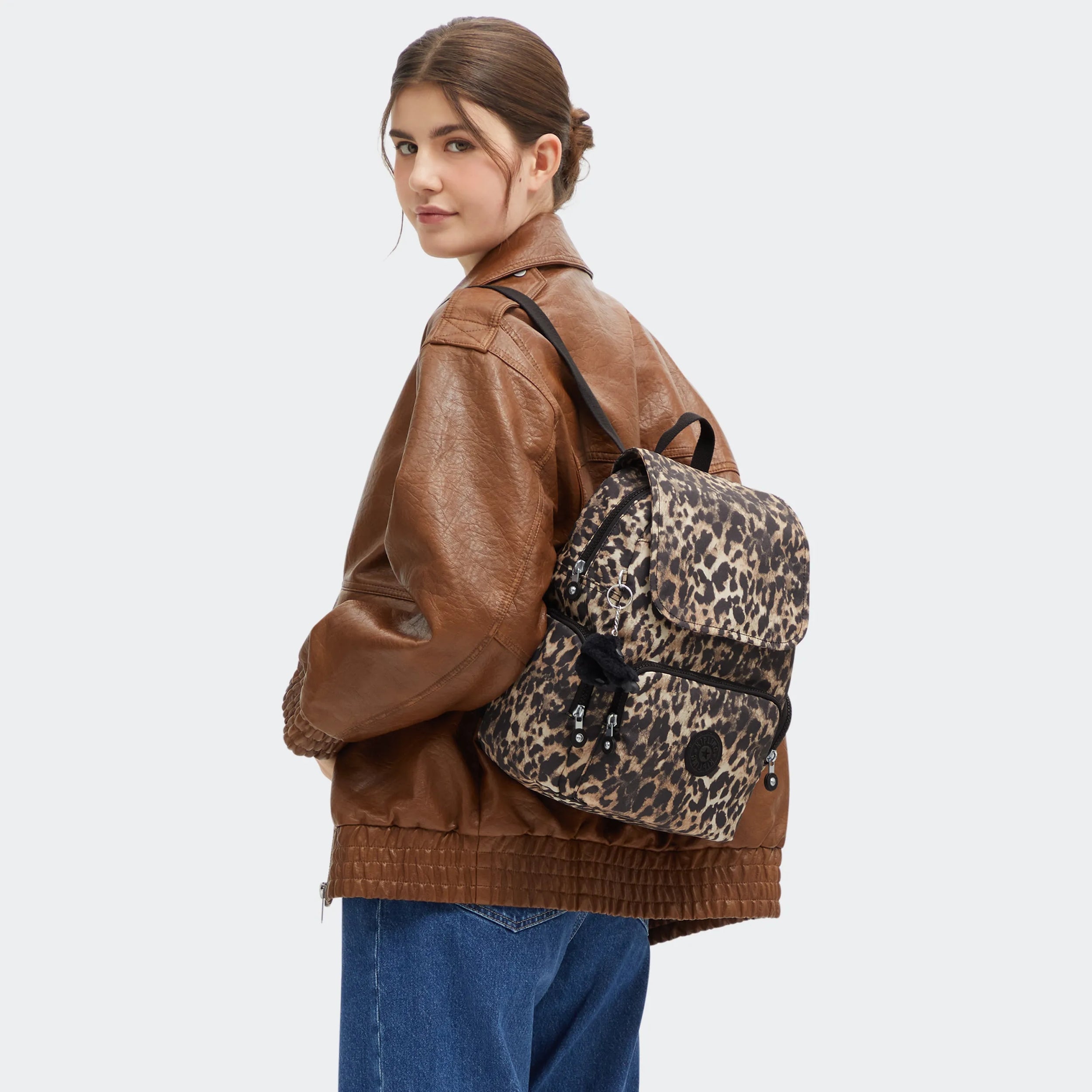 City Zip Small Printed Backpack - 图片 2