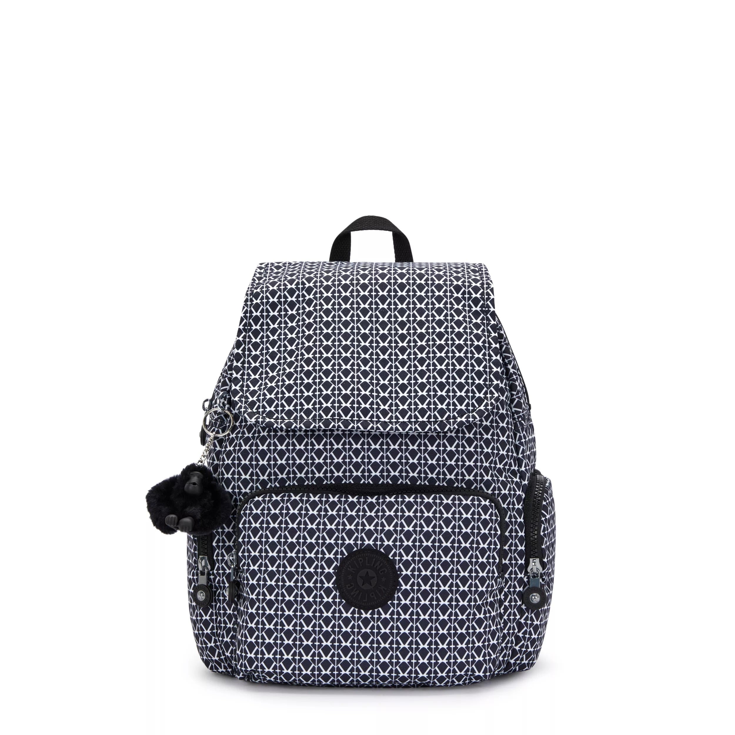 City Zip Small Printed Backpack