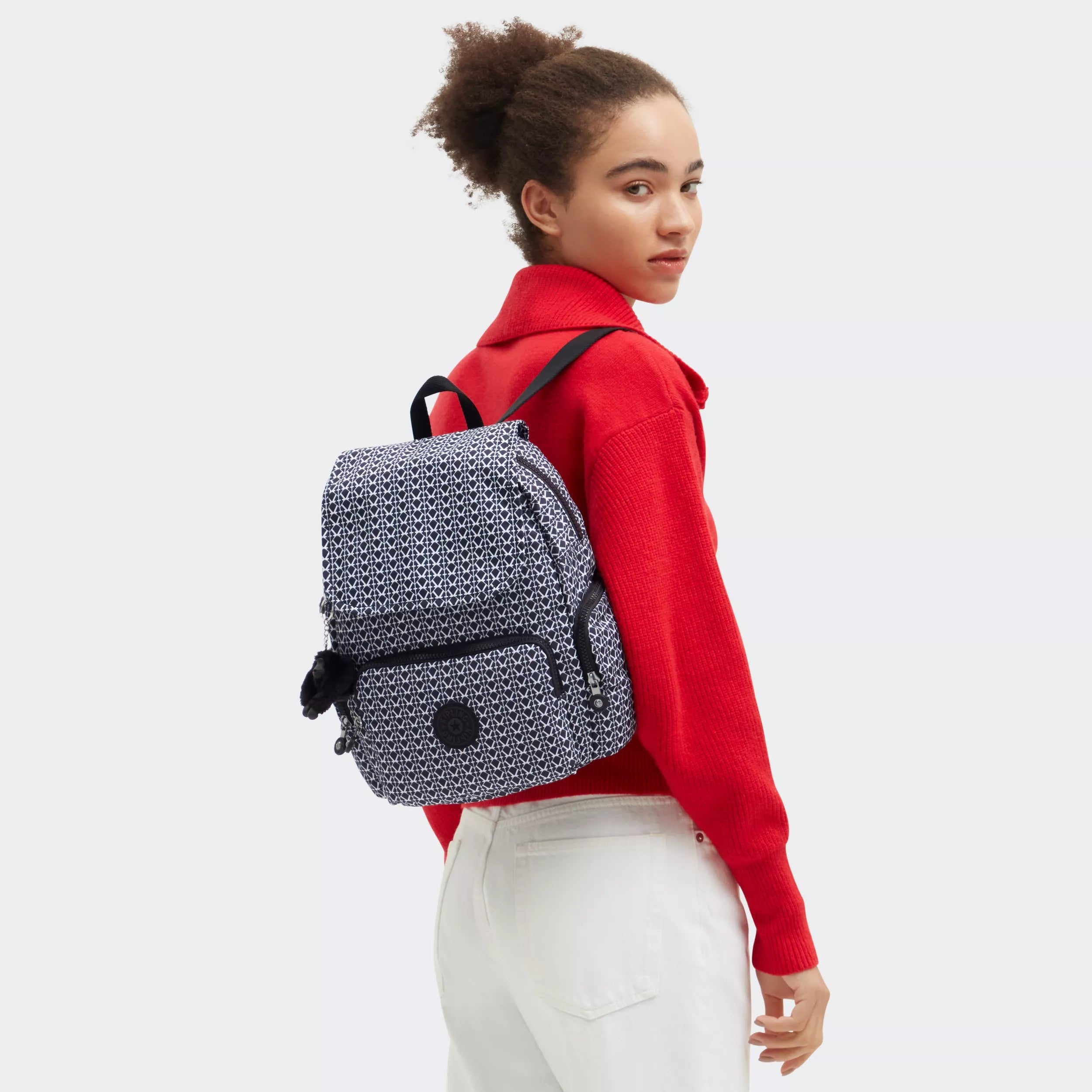 City Zip Small Printed Backpack - 图片 2
