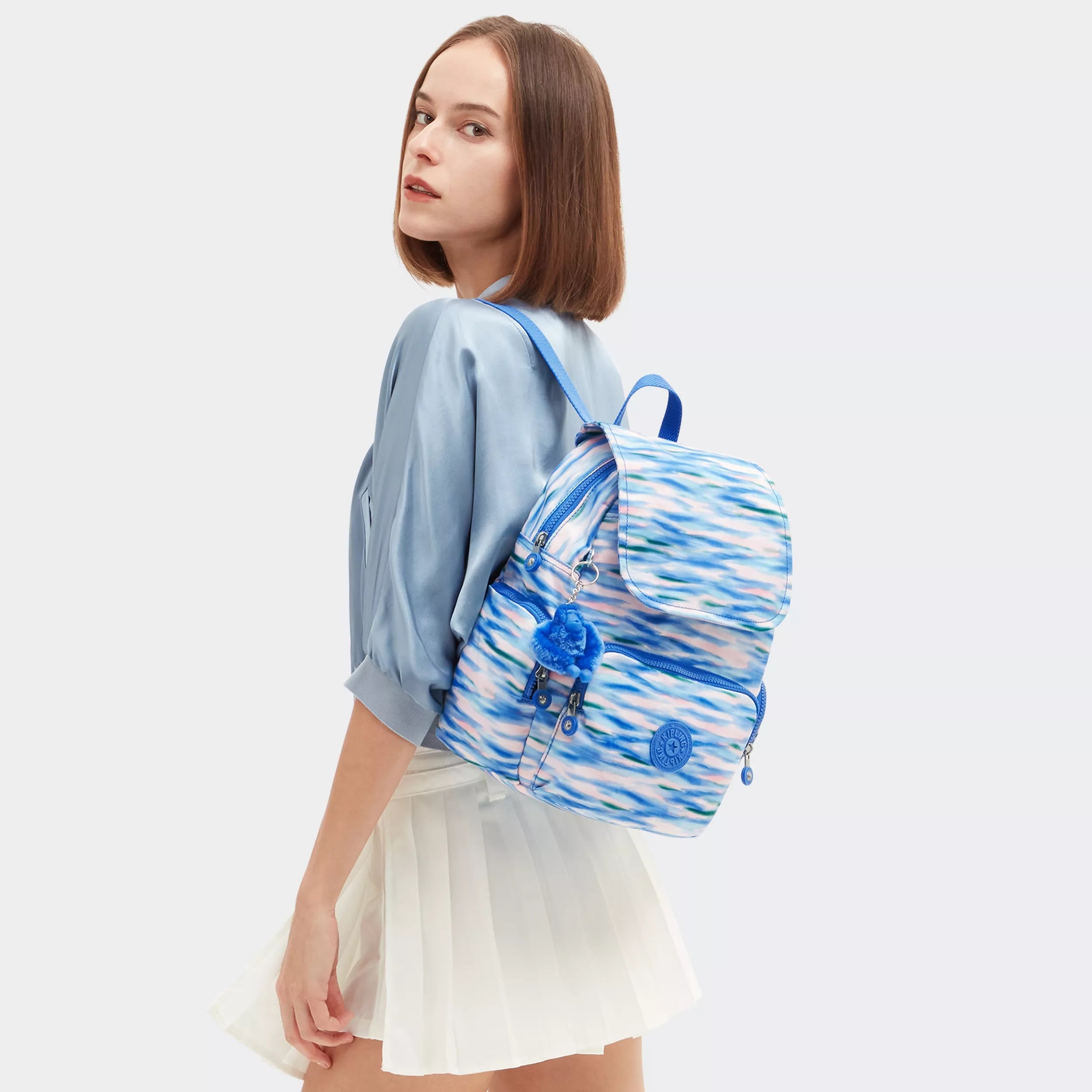 City Zip Small Printed Backpack - 图片 2