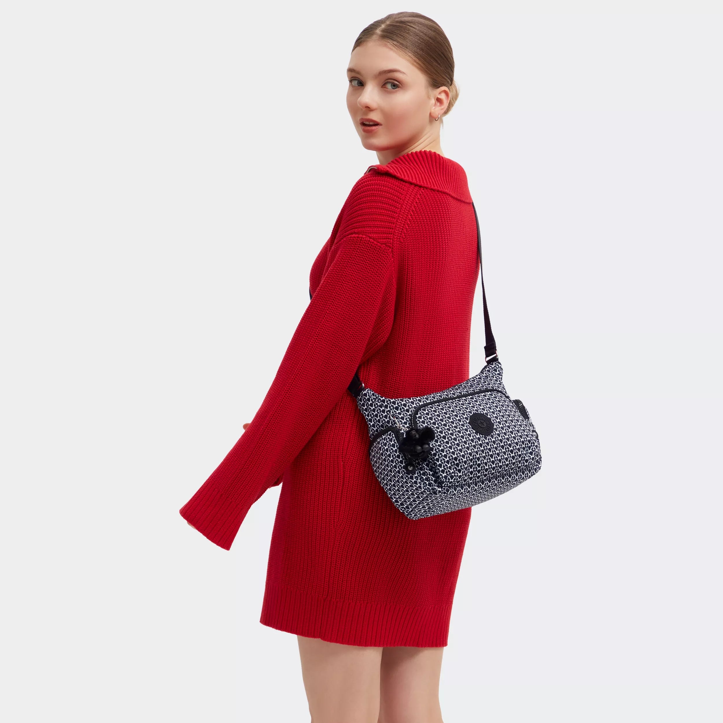 Gabbie Small Printed Crossbody Bag - 图片 2