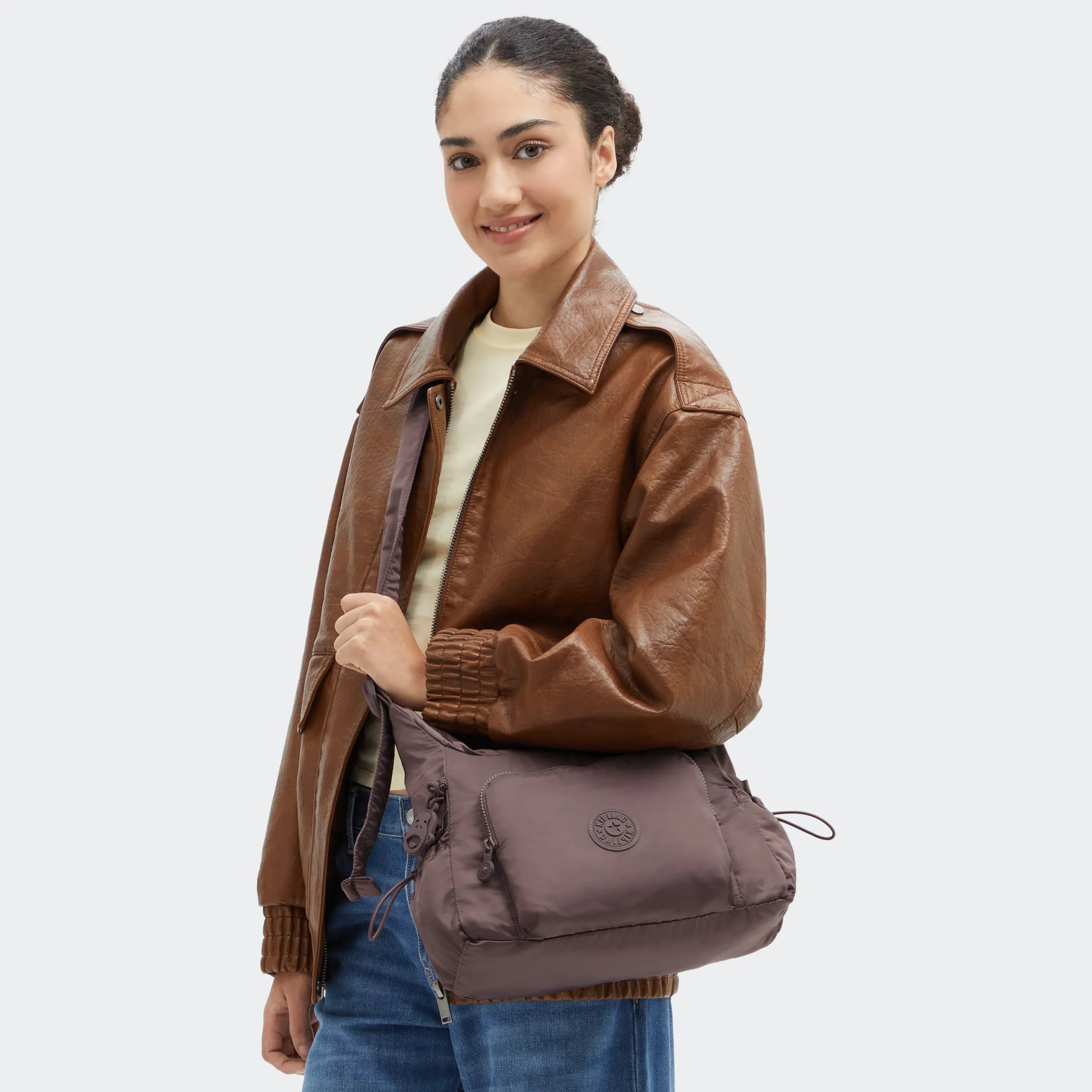 Gabb Small Smooth Satin Crossbody Bag - 图片 7