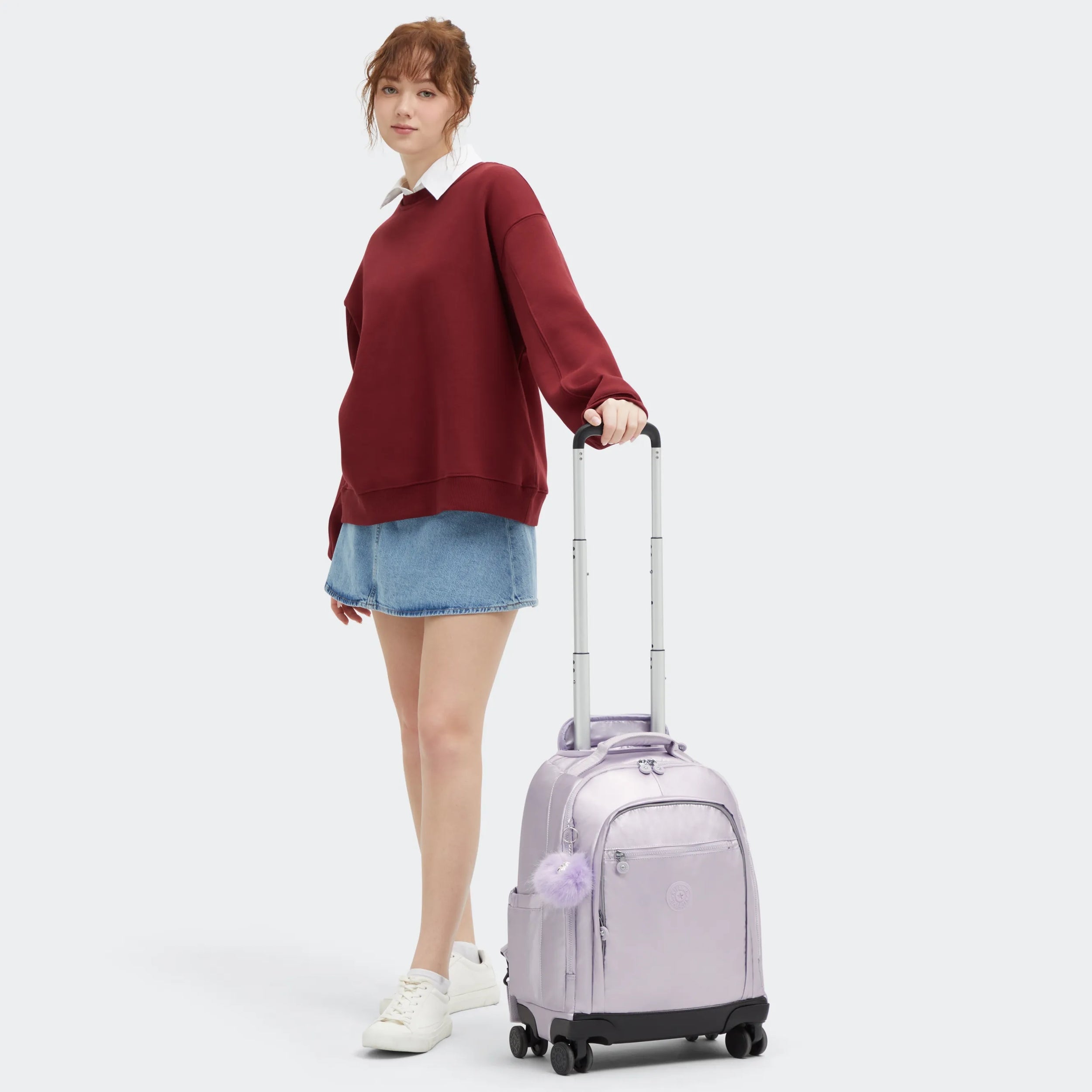 New Zea Metallic 15 Laptop Rolling Backpack - 图片 2