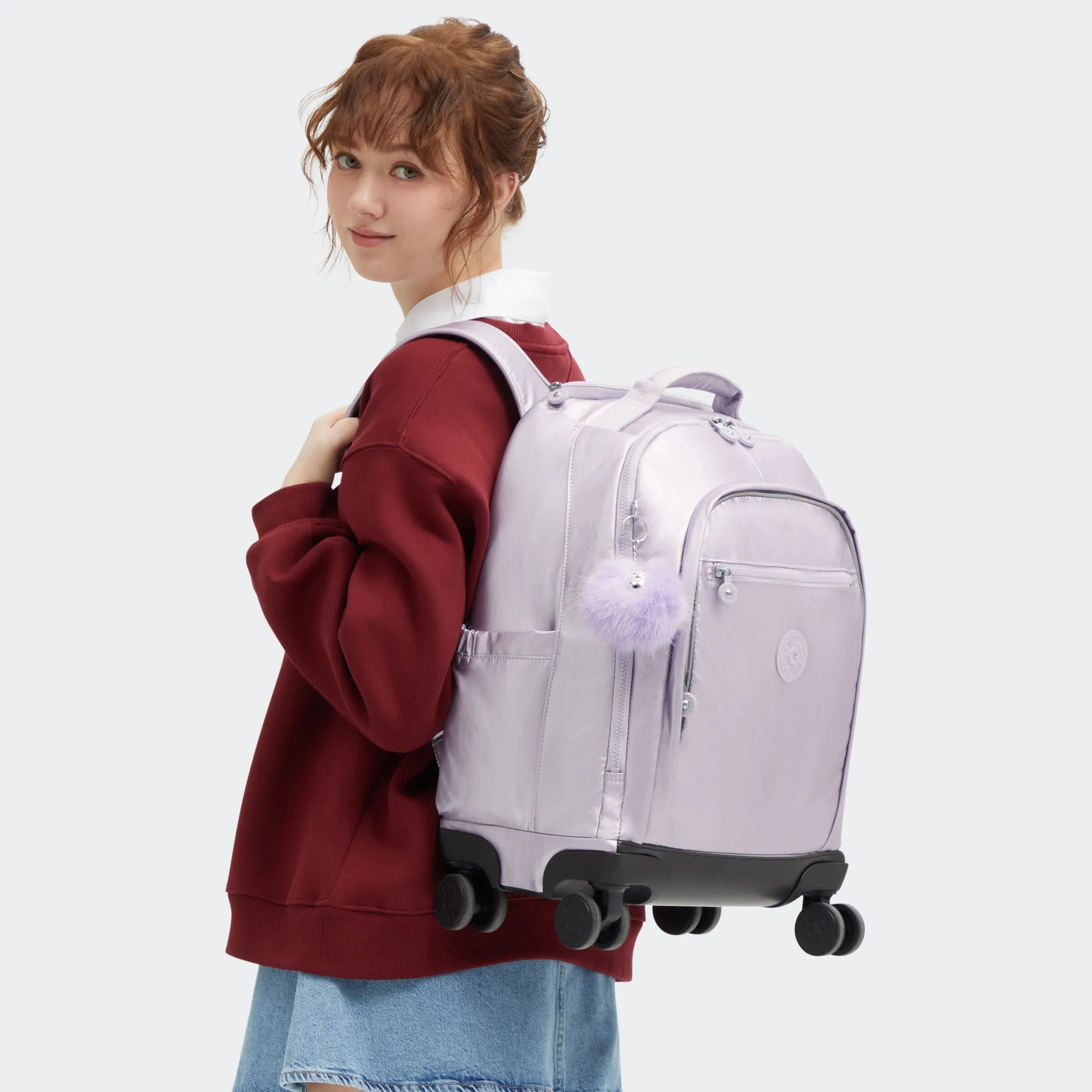 New Zea Metallic 15 Laptop Rolling Backpack - 图片 7