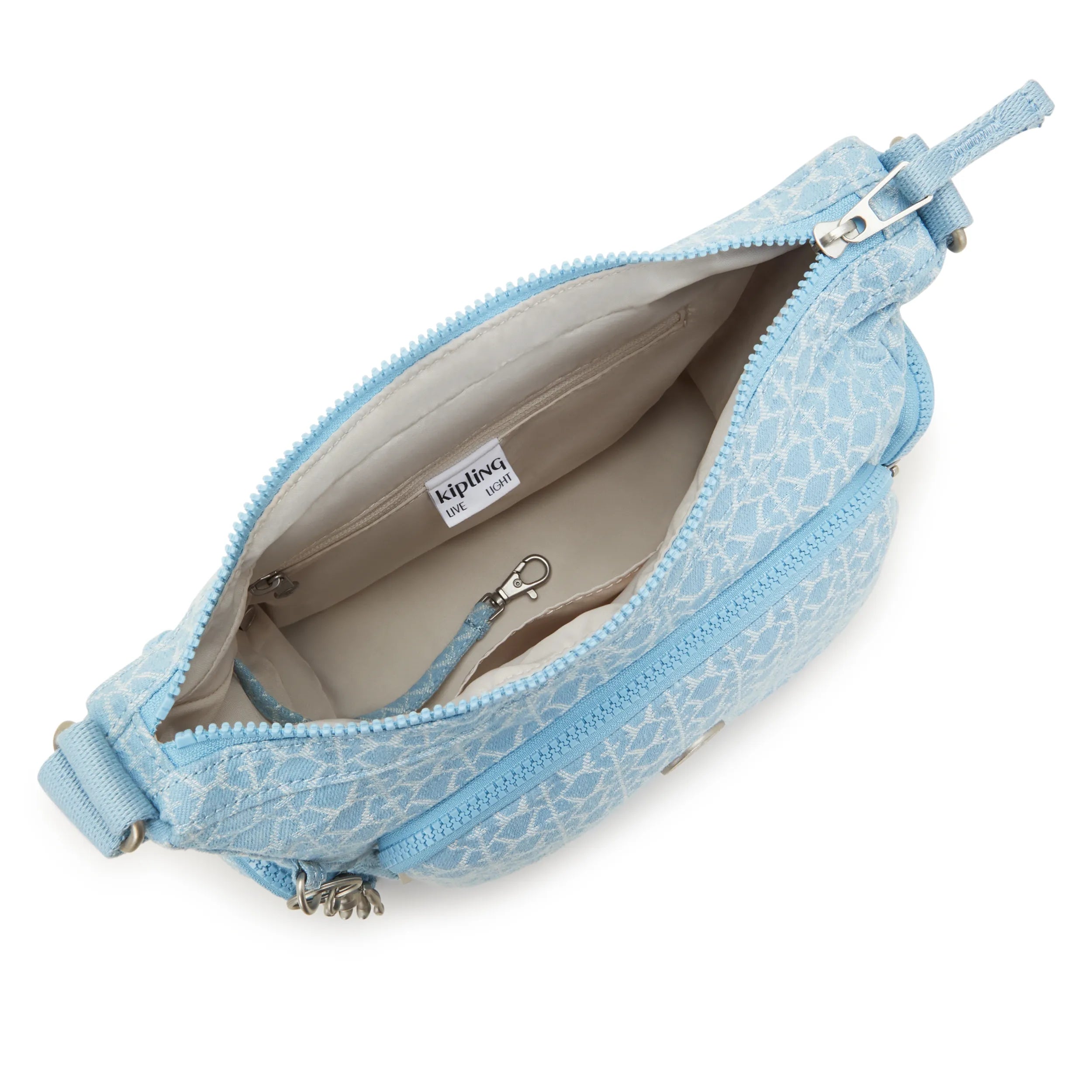 Gabb Small Printed Denim Crossbody Bag - 图片 4