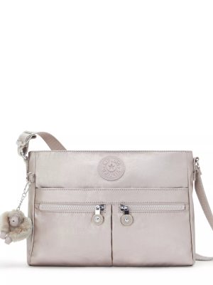 New Angie Metallic Crossbody Bag