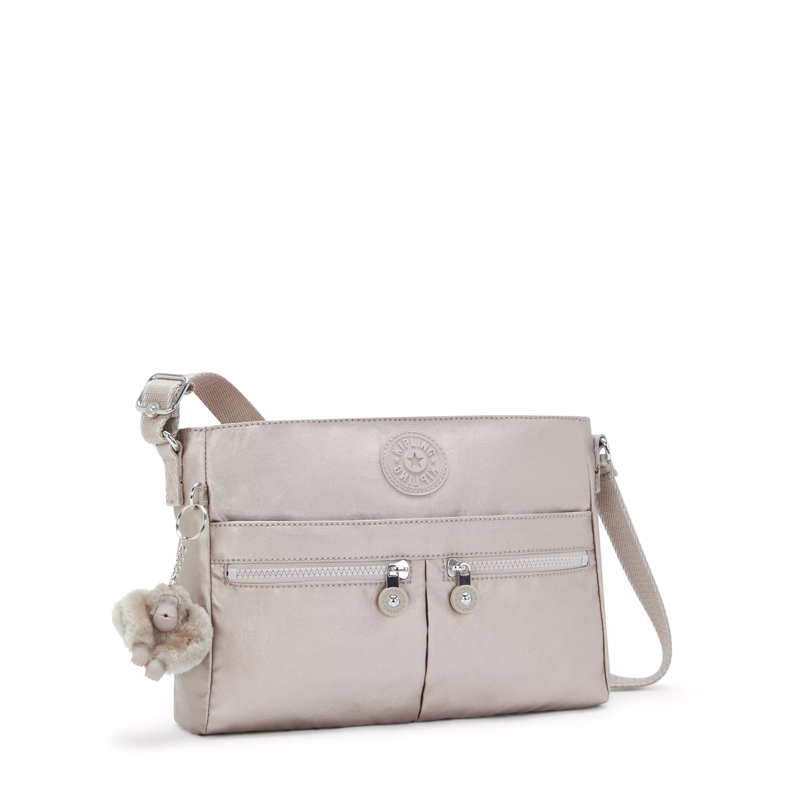 New Angie Metallic Crossbody Bag - 图片 5