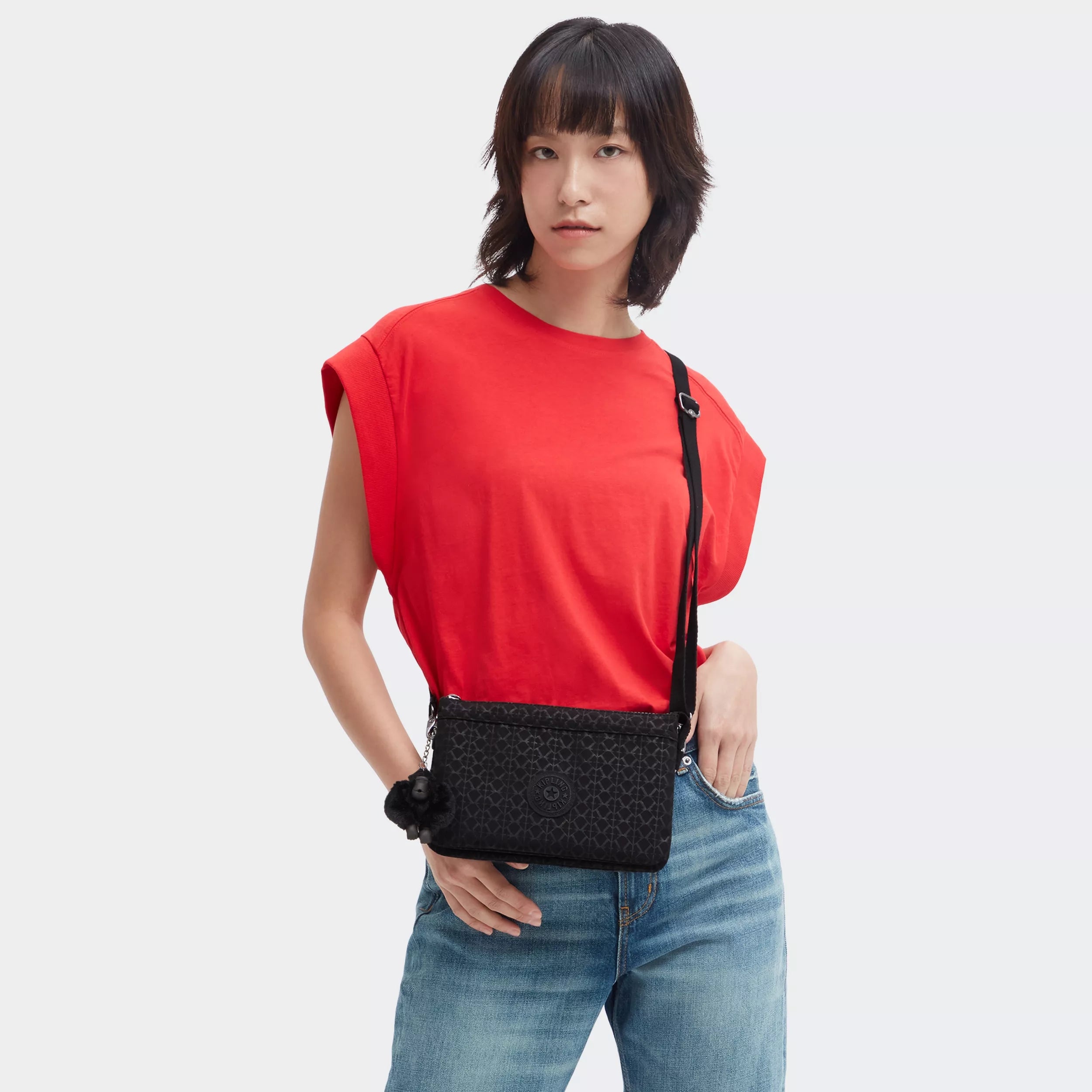 Riri Printed Crossbody Bag - 图片 2