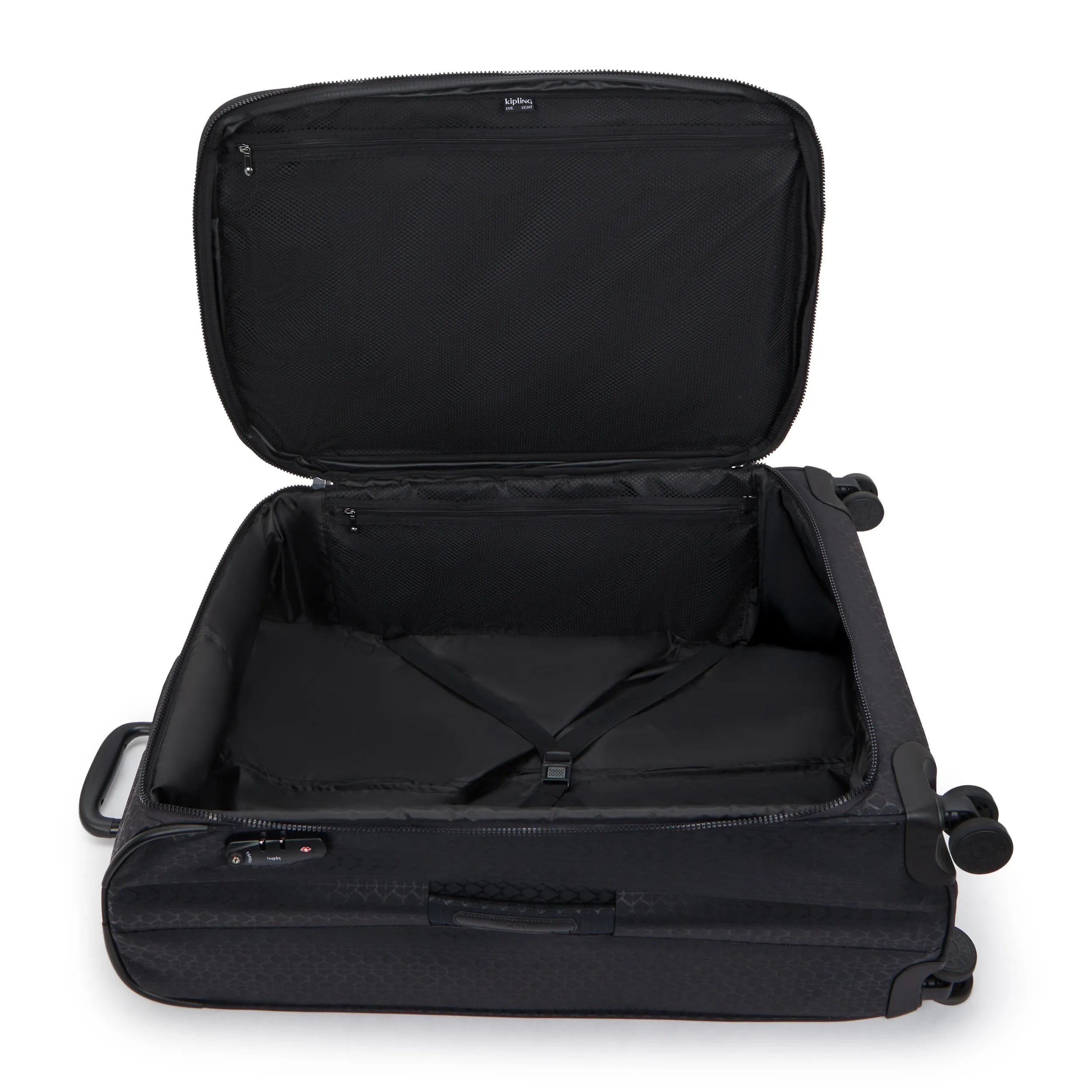 Youri Spin Large Printed 4 Wheeled Rolling Luggage - 图片 4