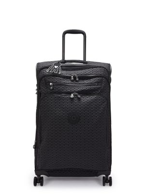 Youri Spin Medium Printed 4 Wheeled Rolling Luggage