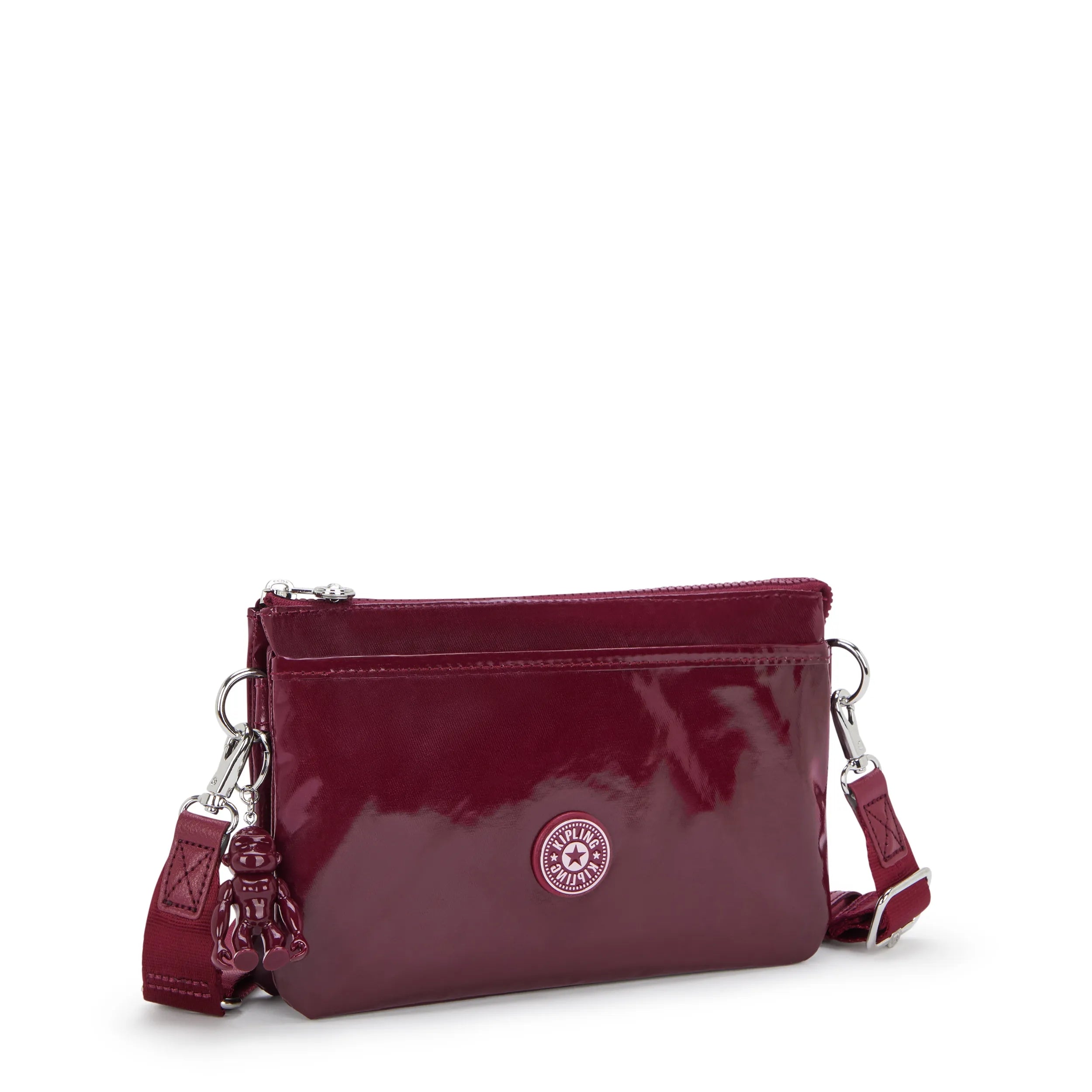 Riri Glossy Crossbody Bag - 图片 5