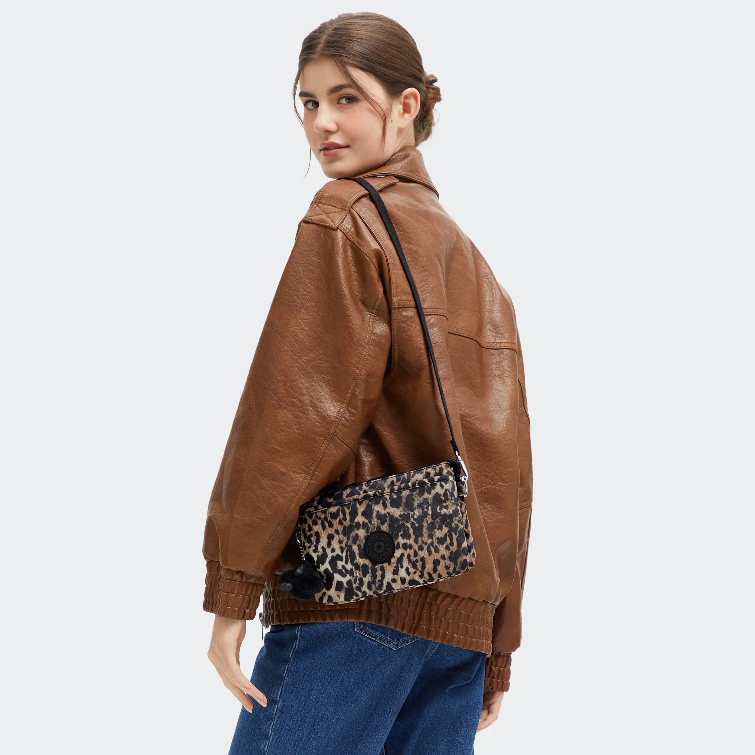 Riri Printed Crossbody Bag - 图片 2