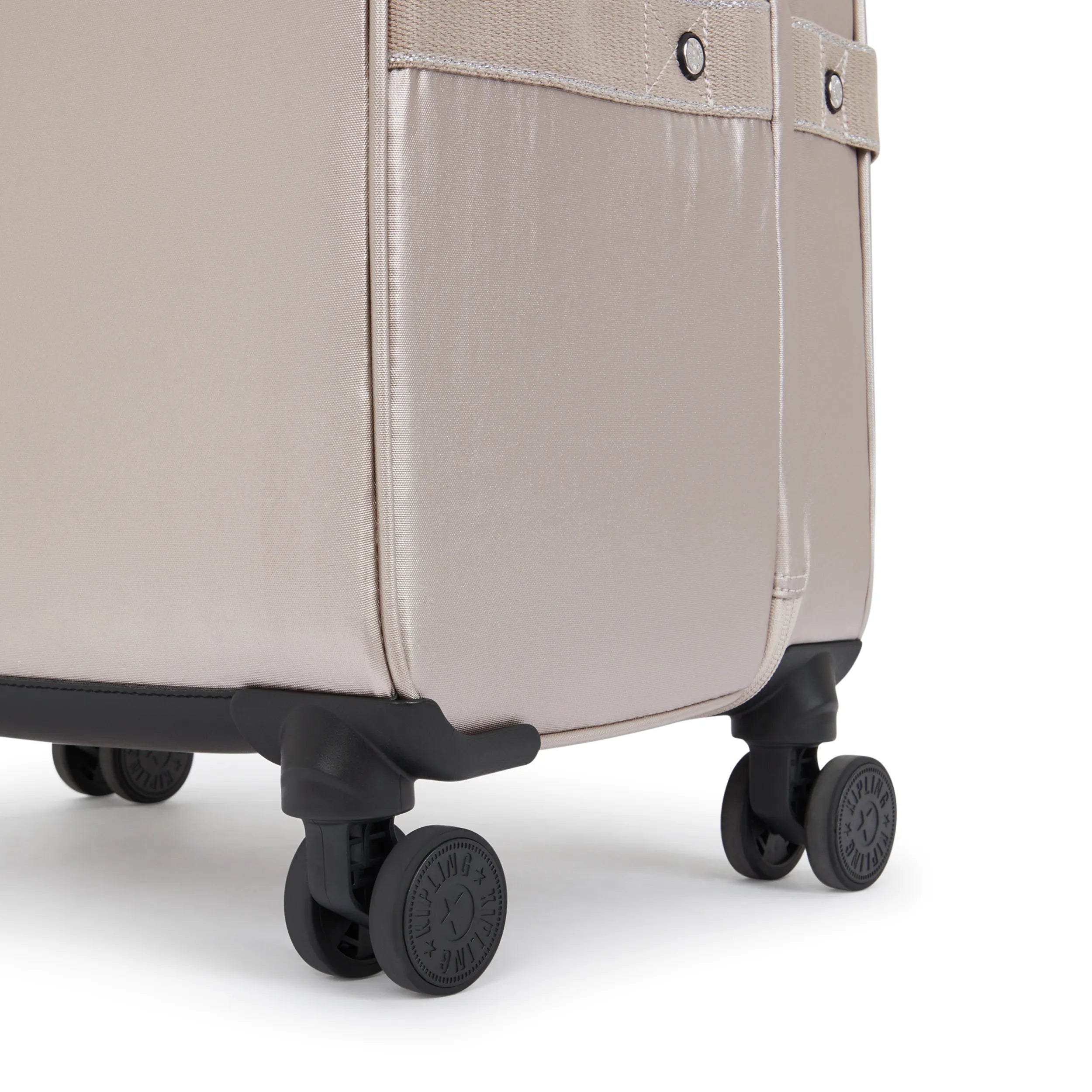 Spontaneous Large Metallic Rolling Luggage - 图片 6