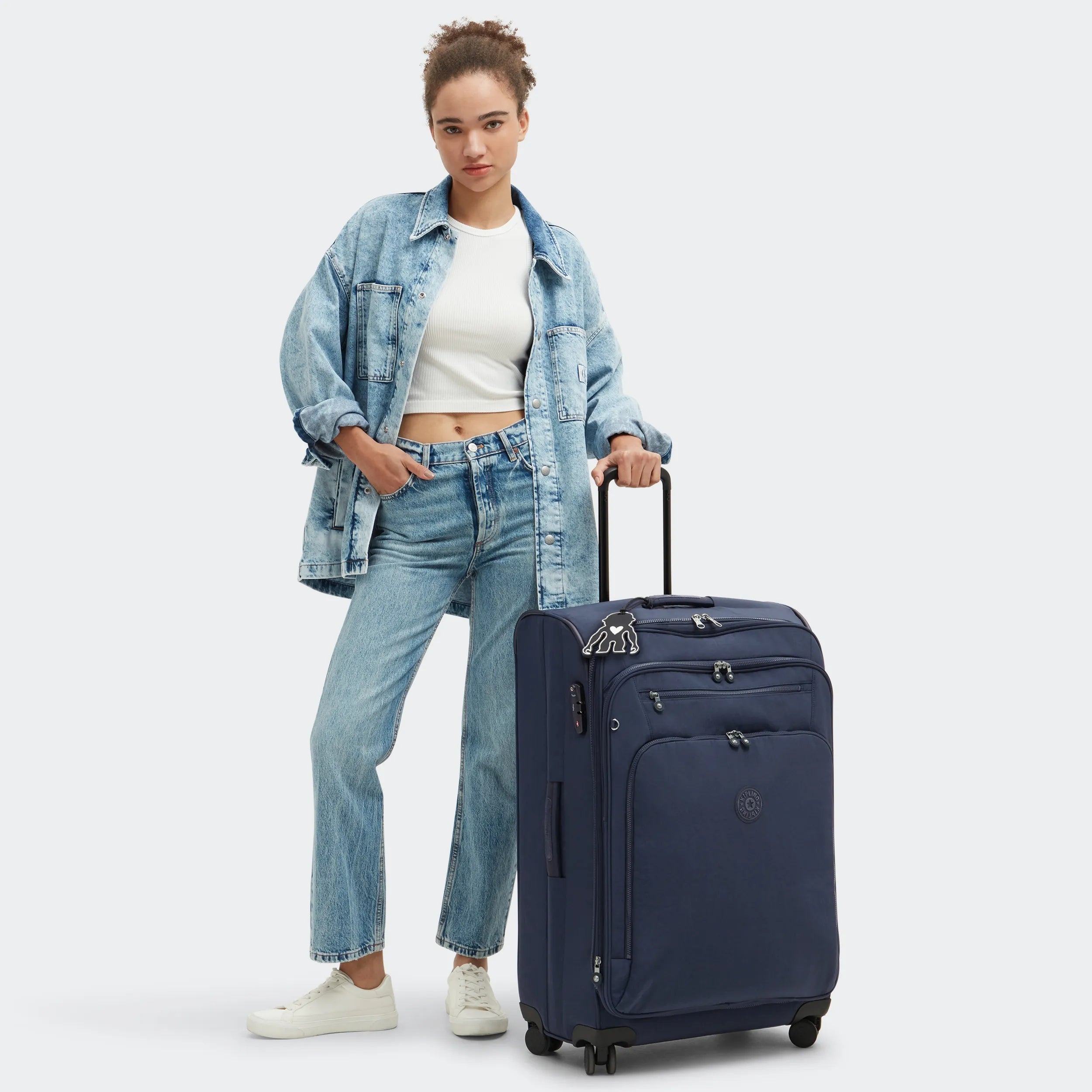 Youri Spin Large 4 Wheeled Rolling Luggage - 图片 2