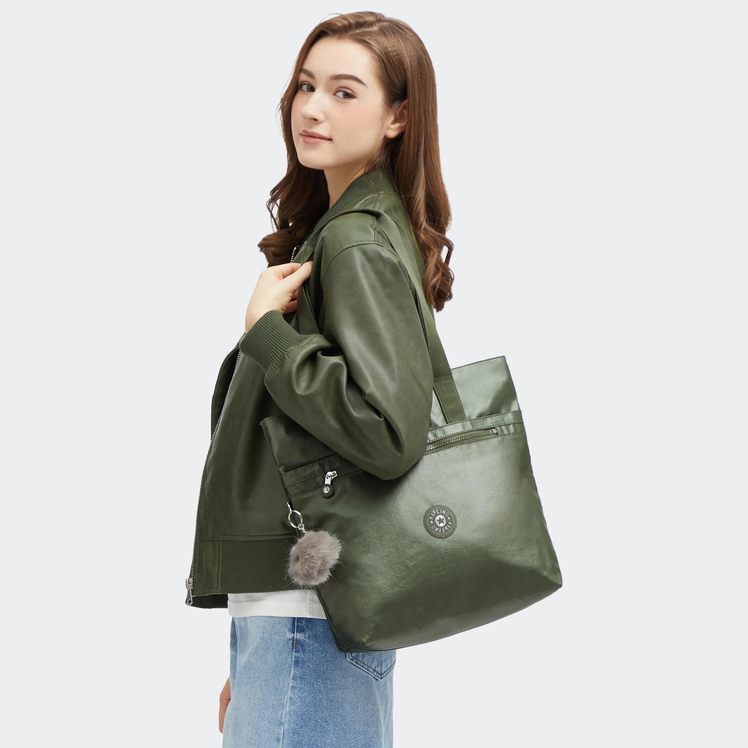 Anris Metallic Tote Bag - 图片 7