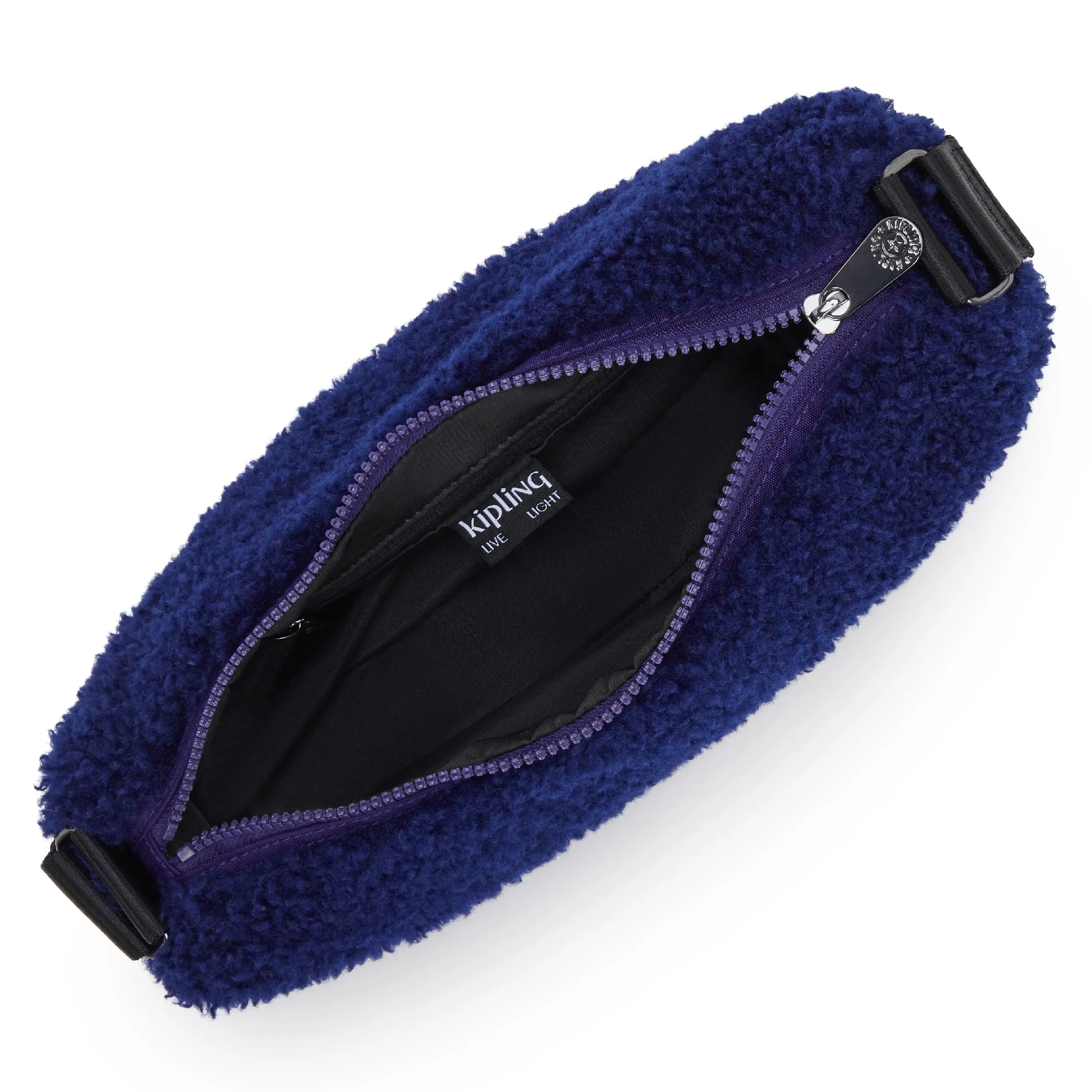 Julissa Small Fuzzy Crescent Crossbody Bag - 图片 4