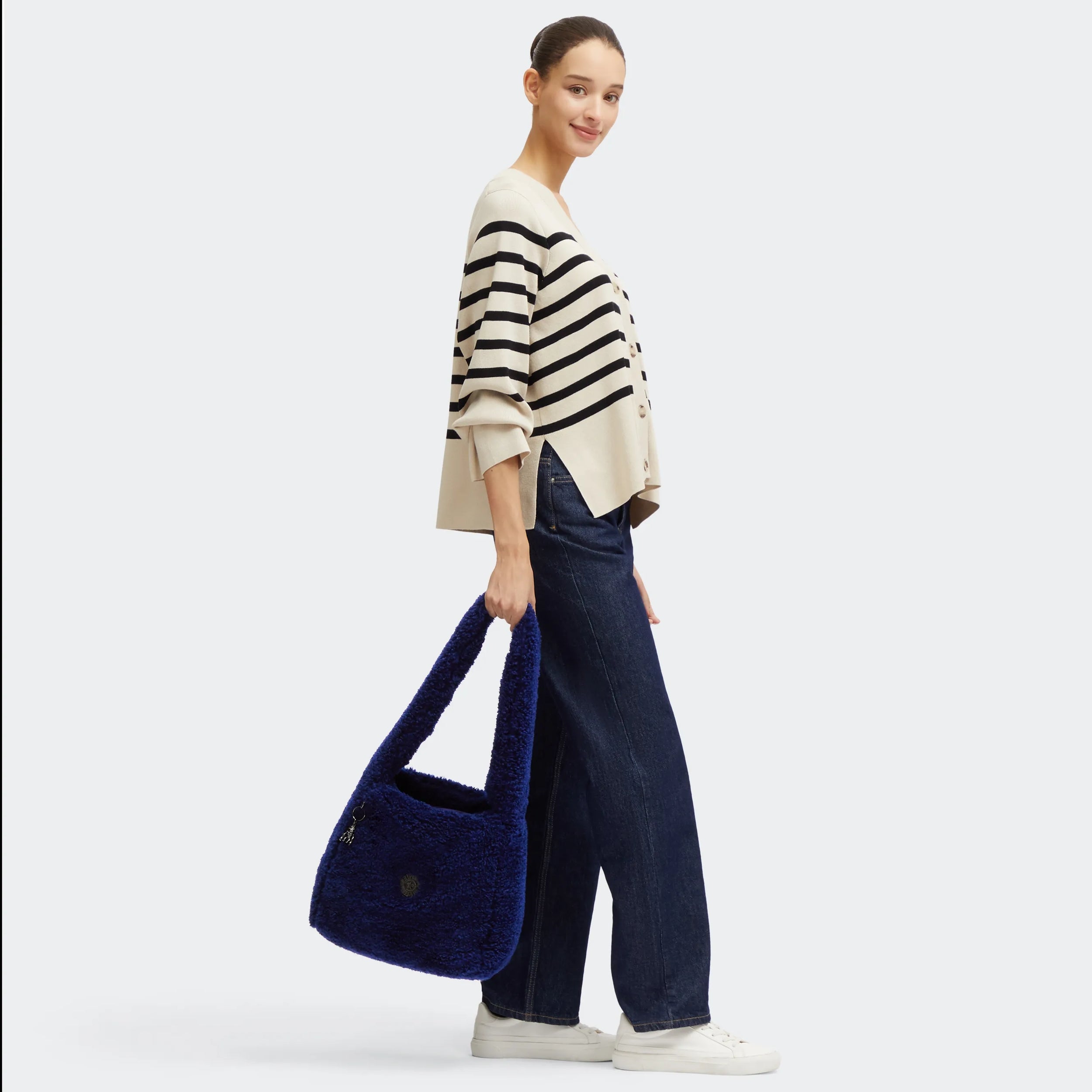 Nakato Medium Fuzzy Shoulder Bag - 图片 2