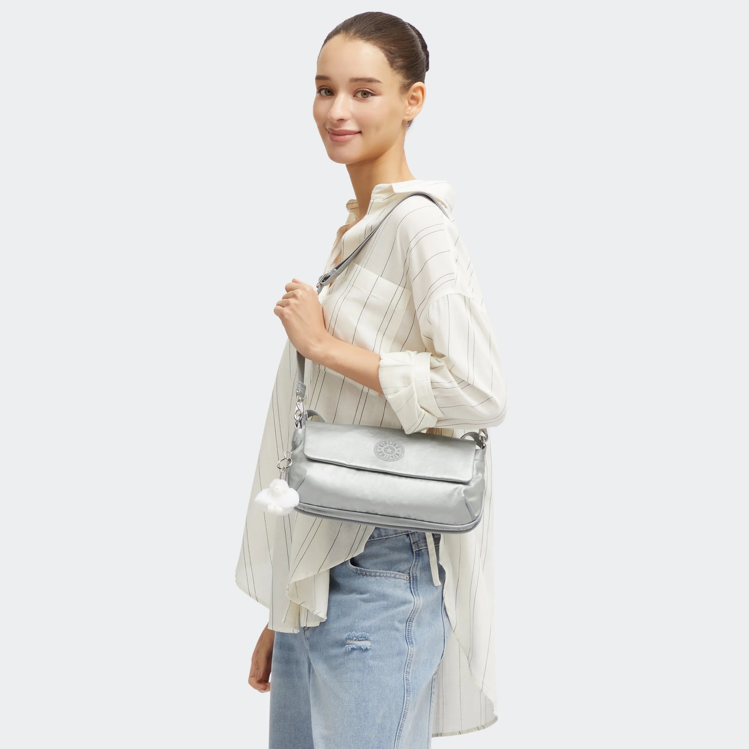Nikol Metallic Shoulder Bag - 图片 2