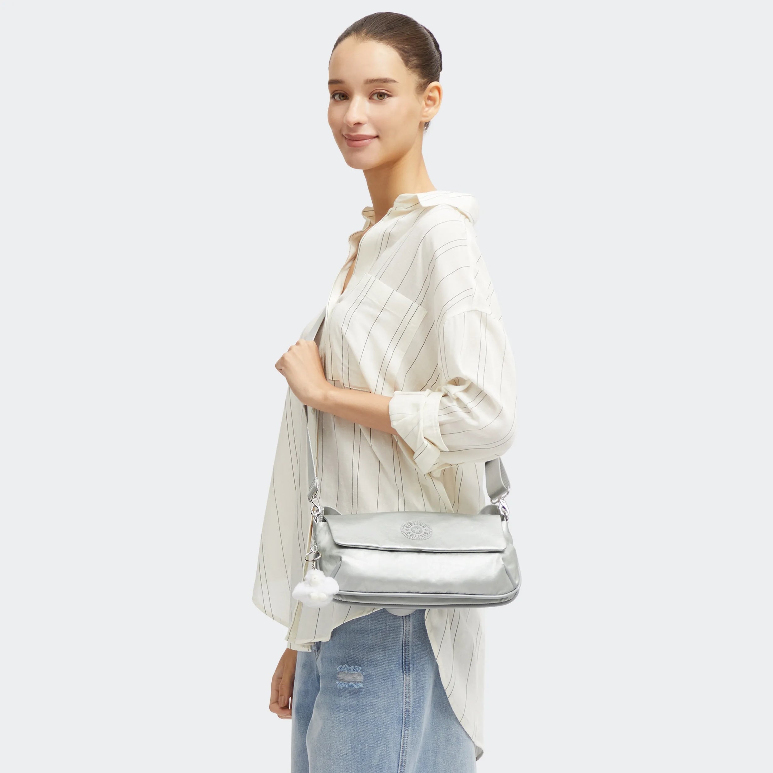 Nikol Metallic Shoulder Bag - 图片 7