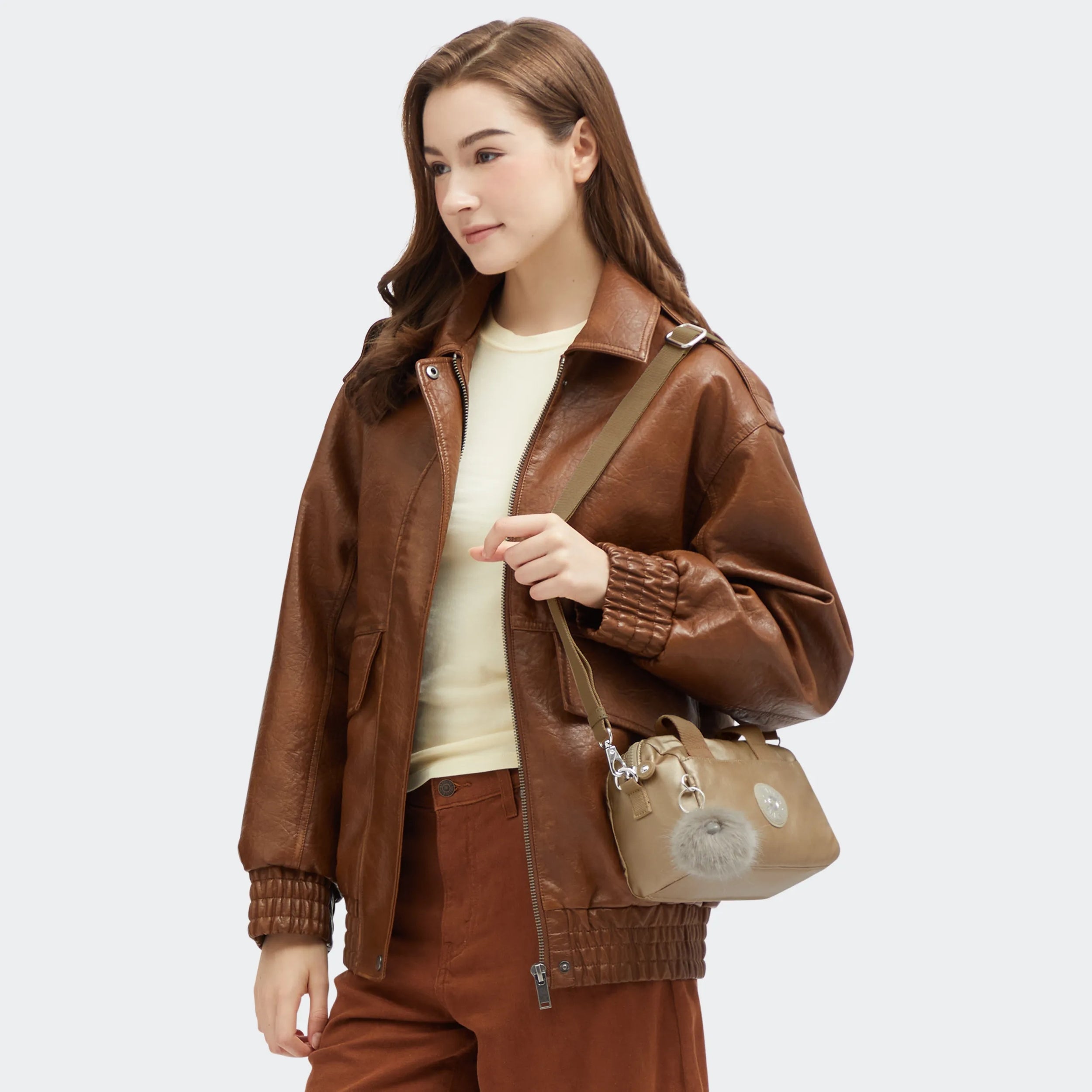 Odette Metallic Shoulder Bag - 图片 2