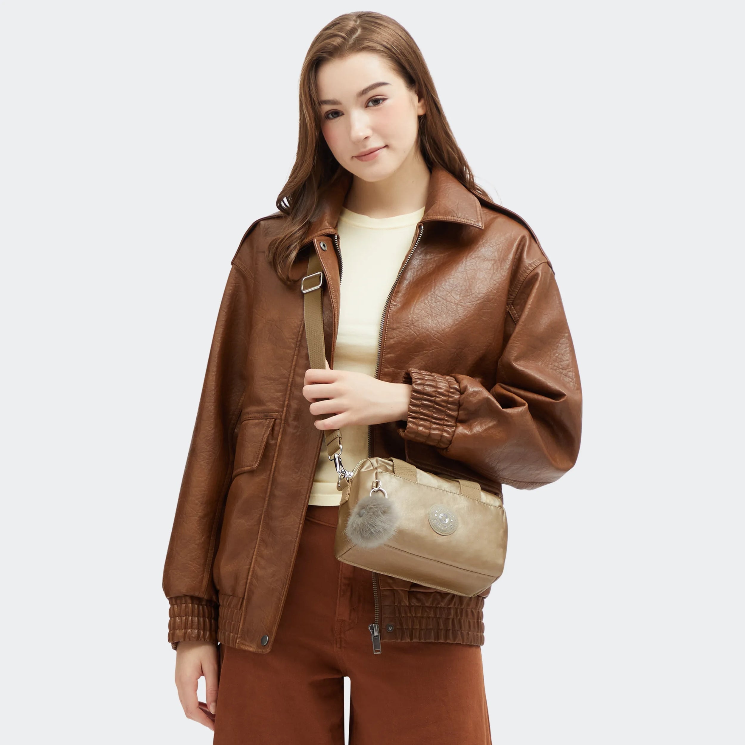 Odette Metallic Shoulder Bag - 图片 8