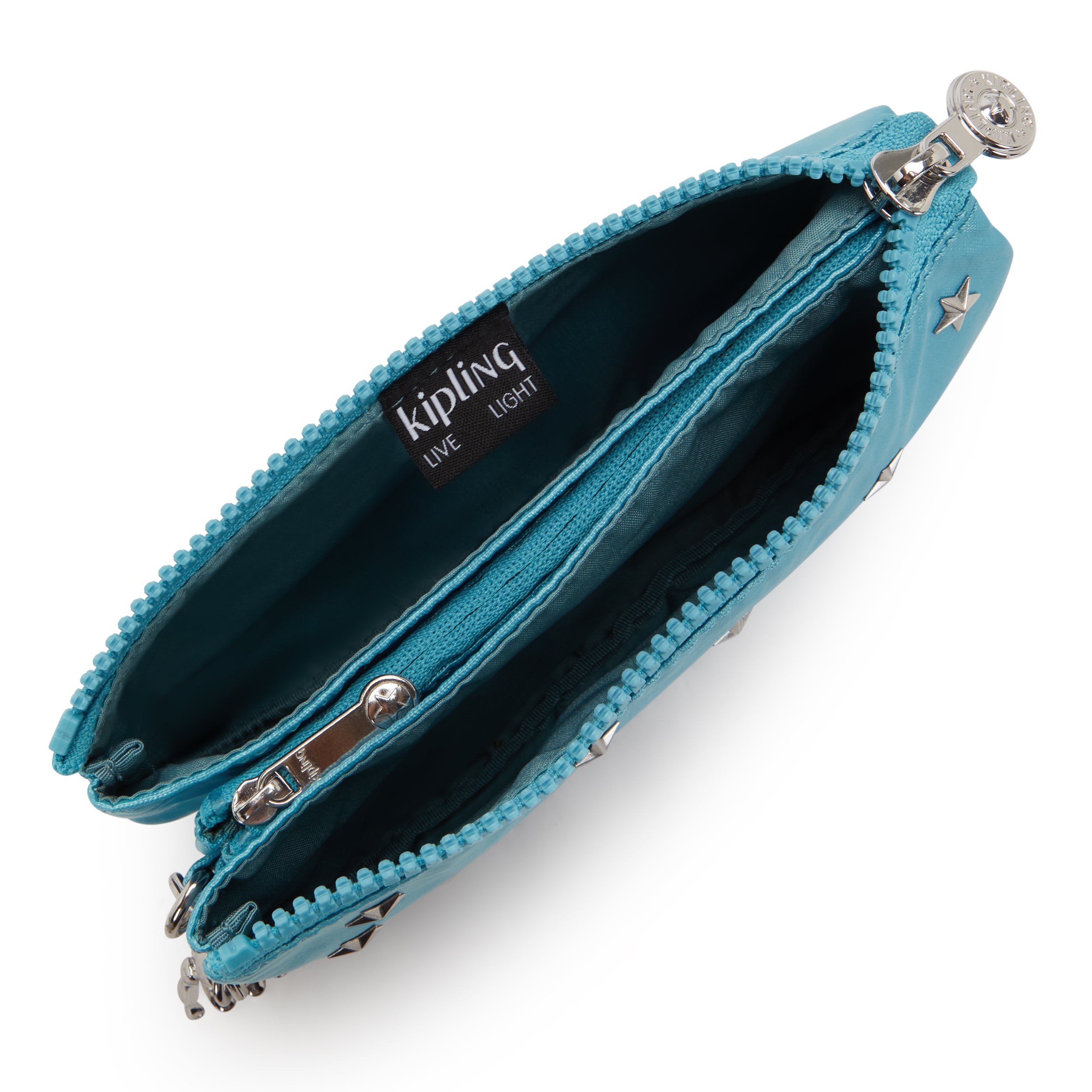 Creativity Large Studded Metallic Pouch - 图片 3