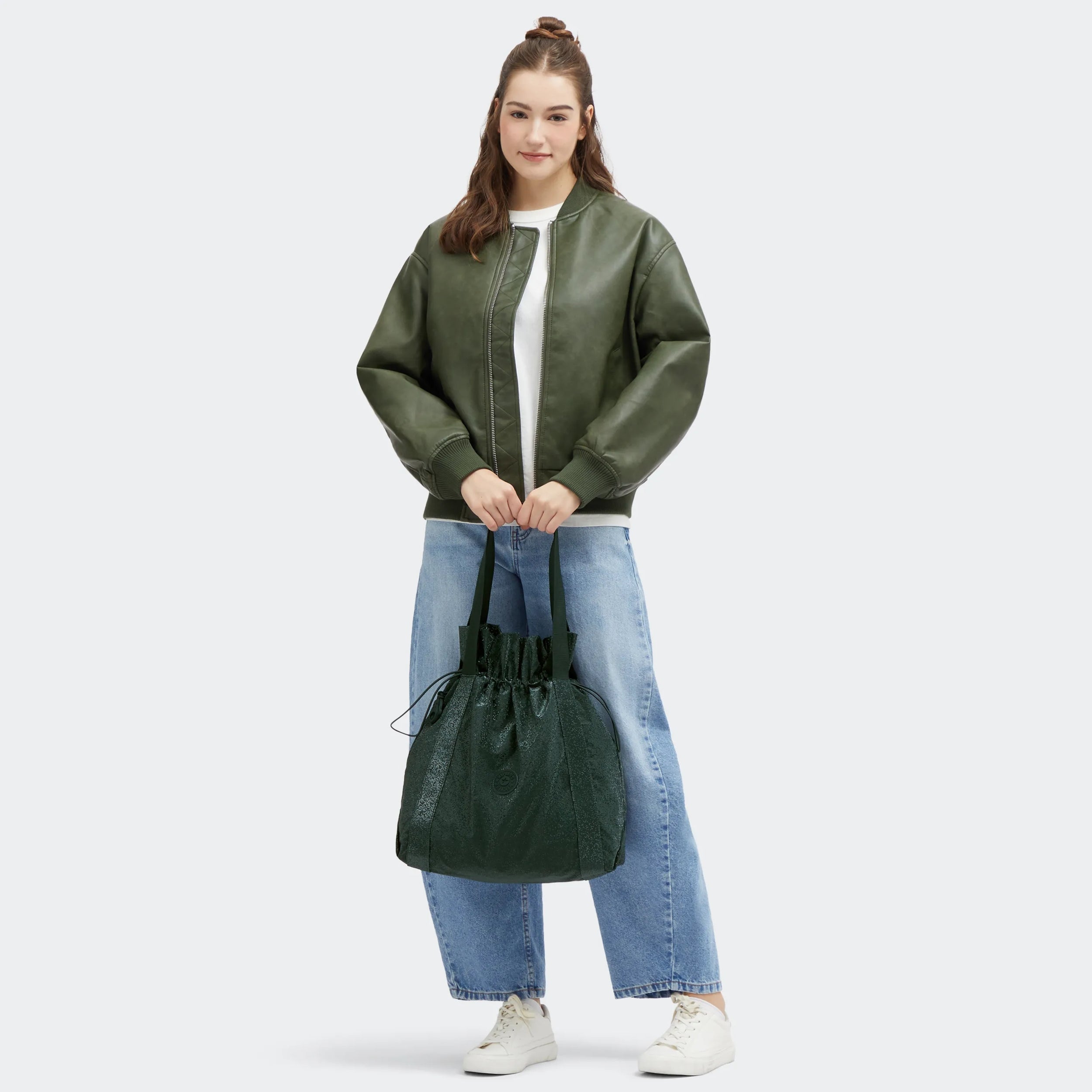 Elmar Smooth Satin Tote Bag - 图片 7