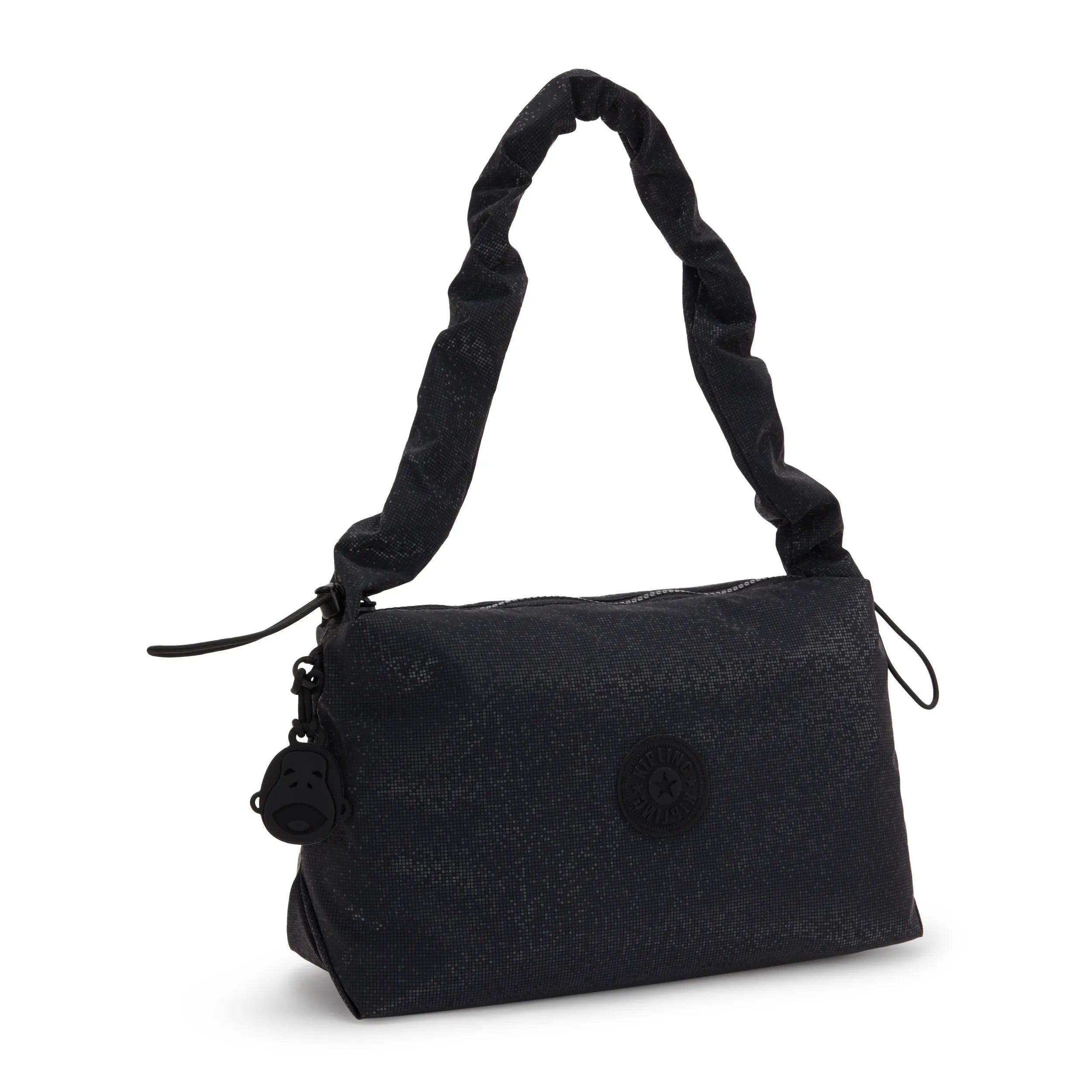 Eleni Medium Smooth Satin Shoulder Bag - 图片 5