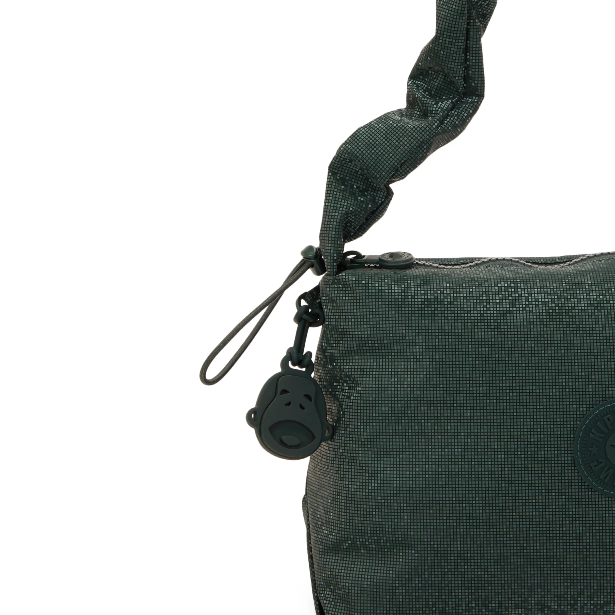 Eleni Medium Smooth Satin Shoulder Bag - 图片 6
