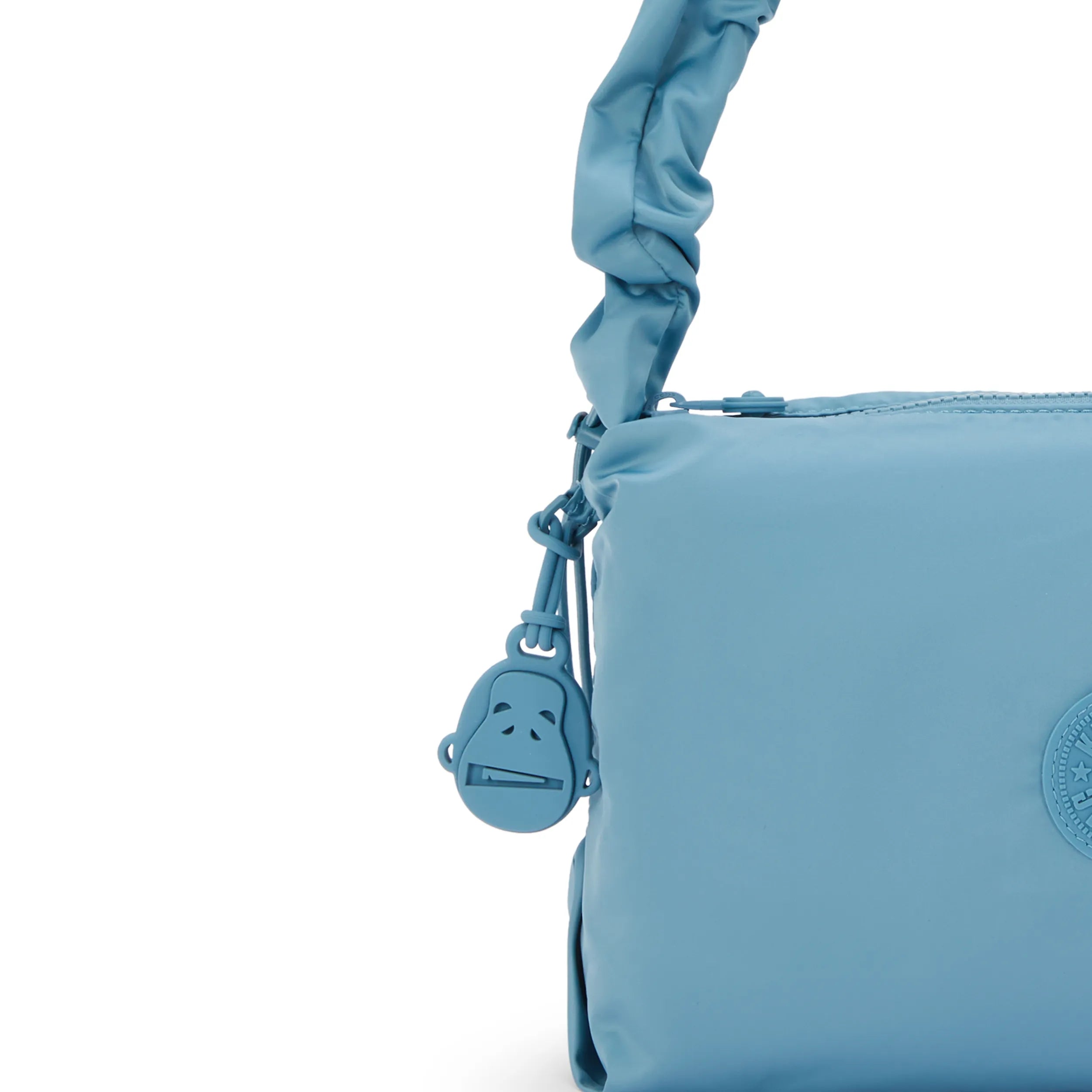 Eleni Medium Smooth Satin Shoulder Bag - 图片 6