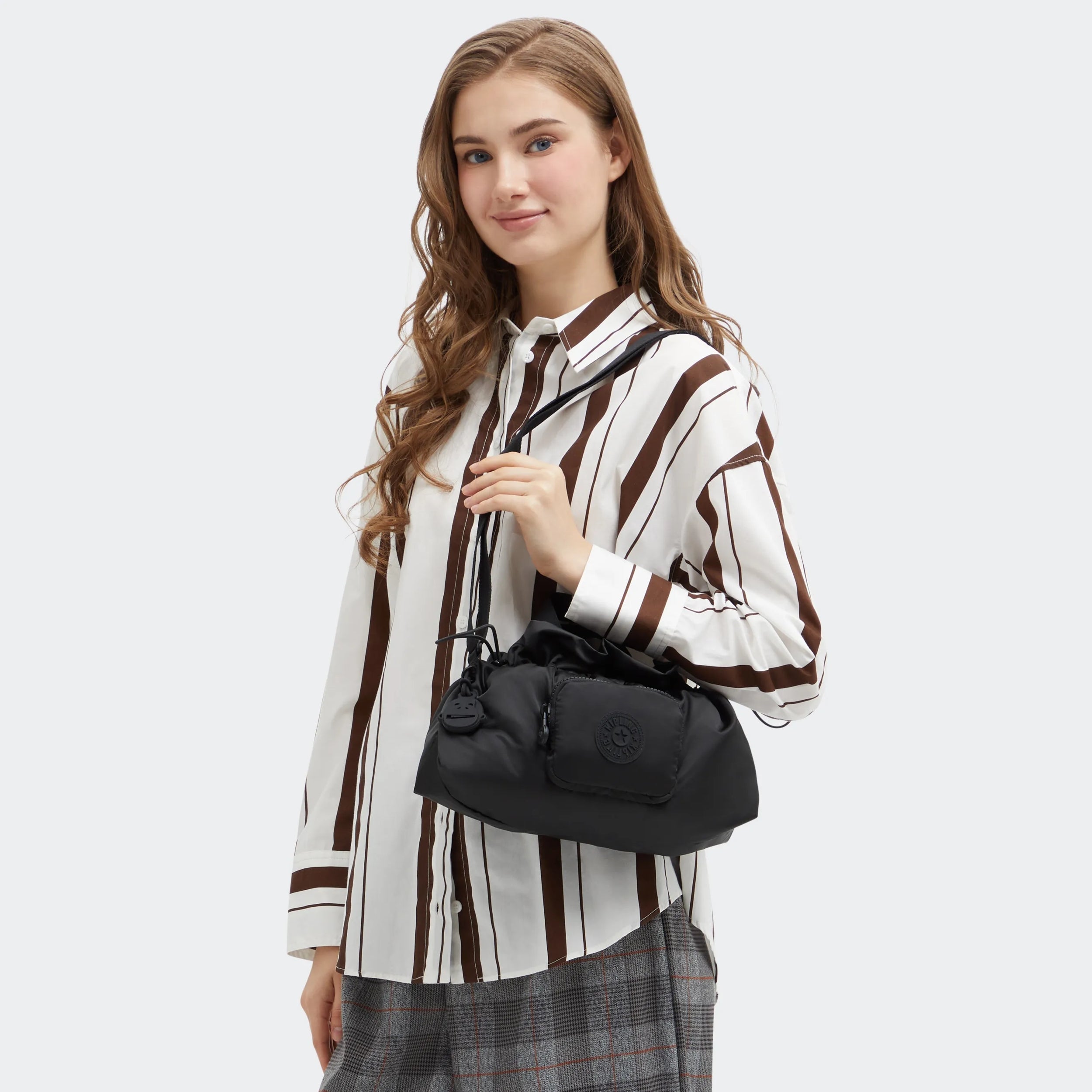 Elza Smooth Satin Crossbody Bag - 图片 2