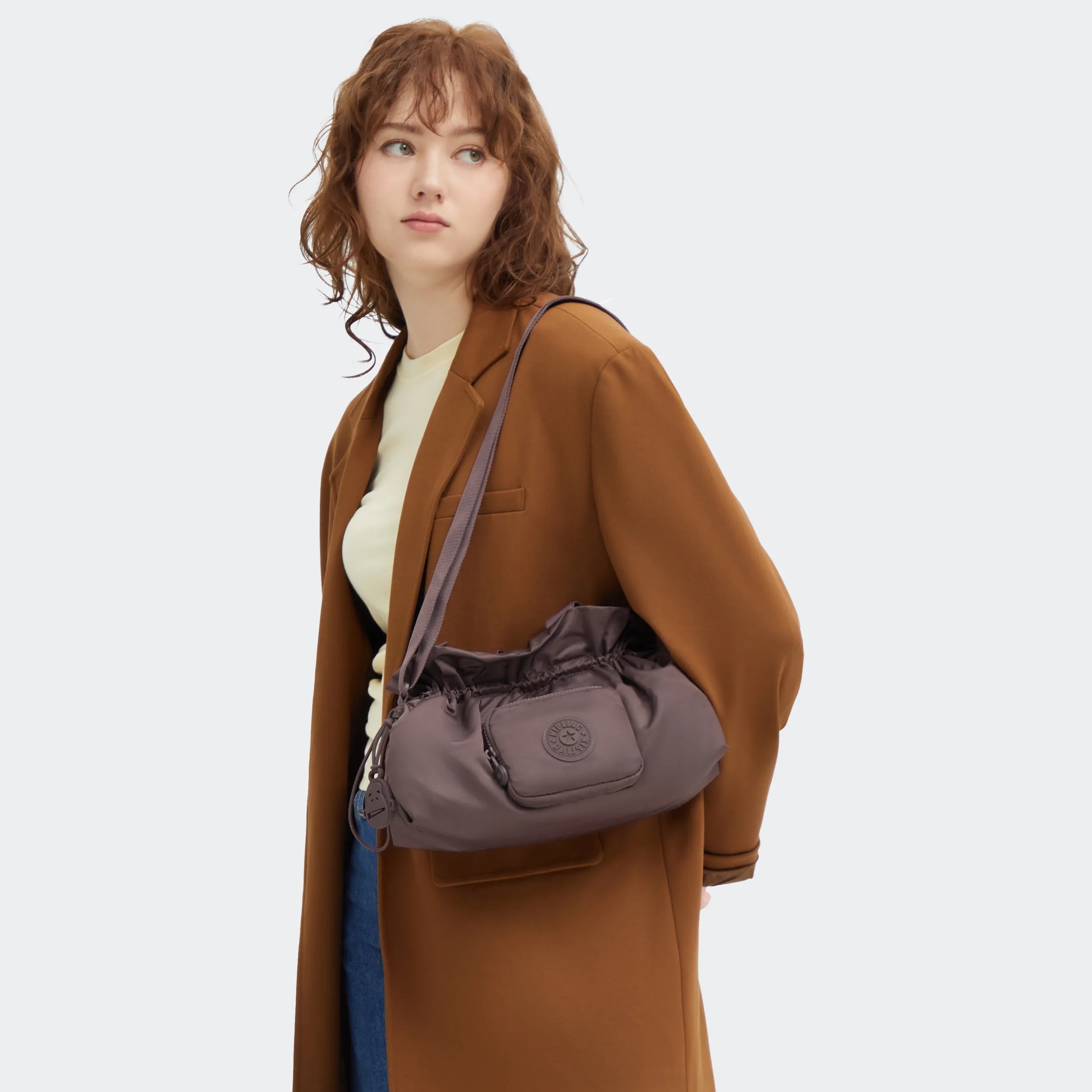 Elza Smooth Satin Crossbody Bag - 图片 2