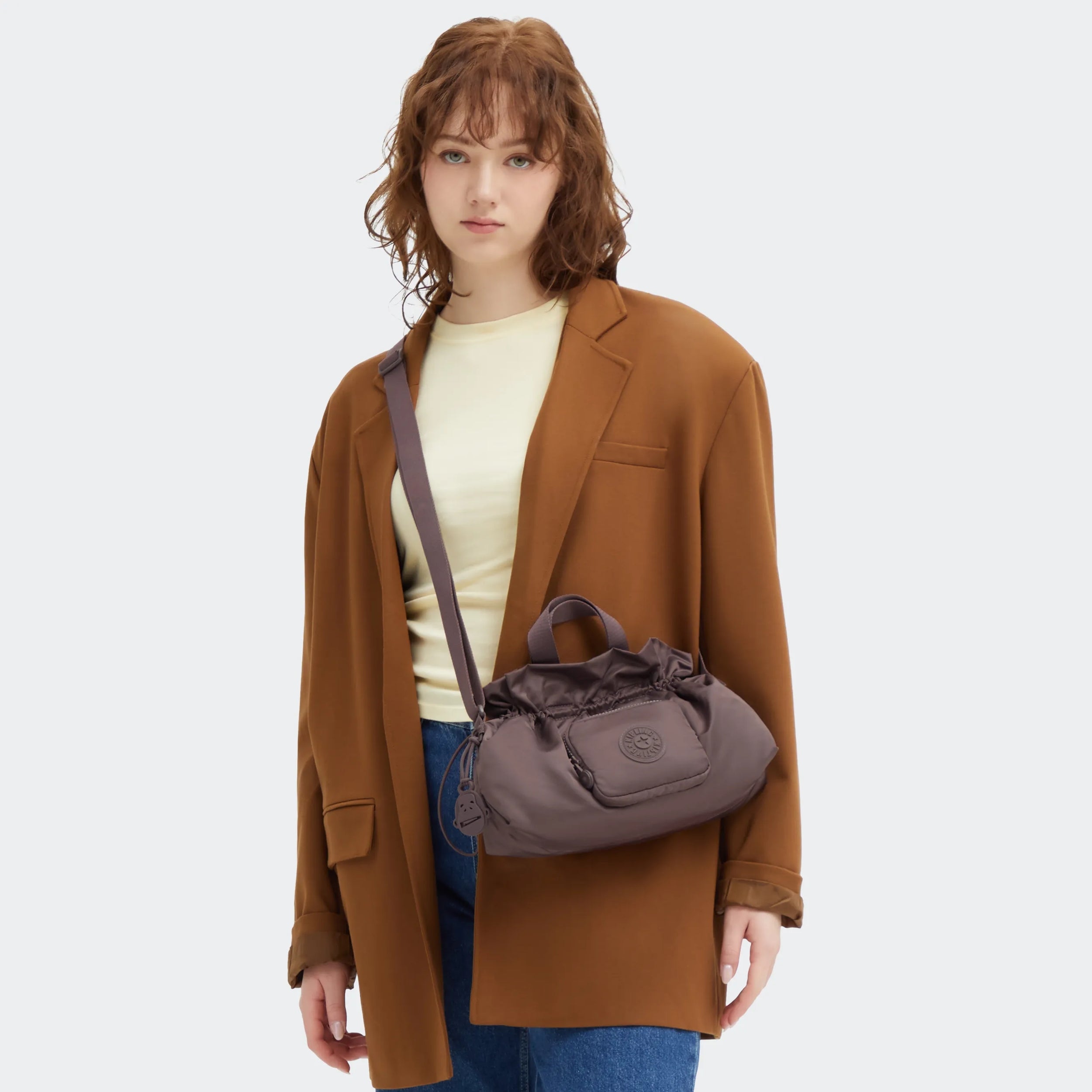 Elza Smooth Satin Crossbody Bag - 图片 7