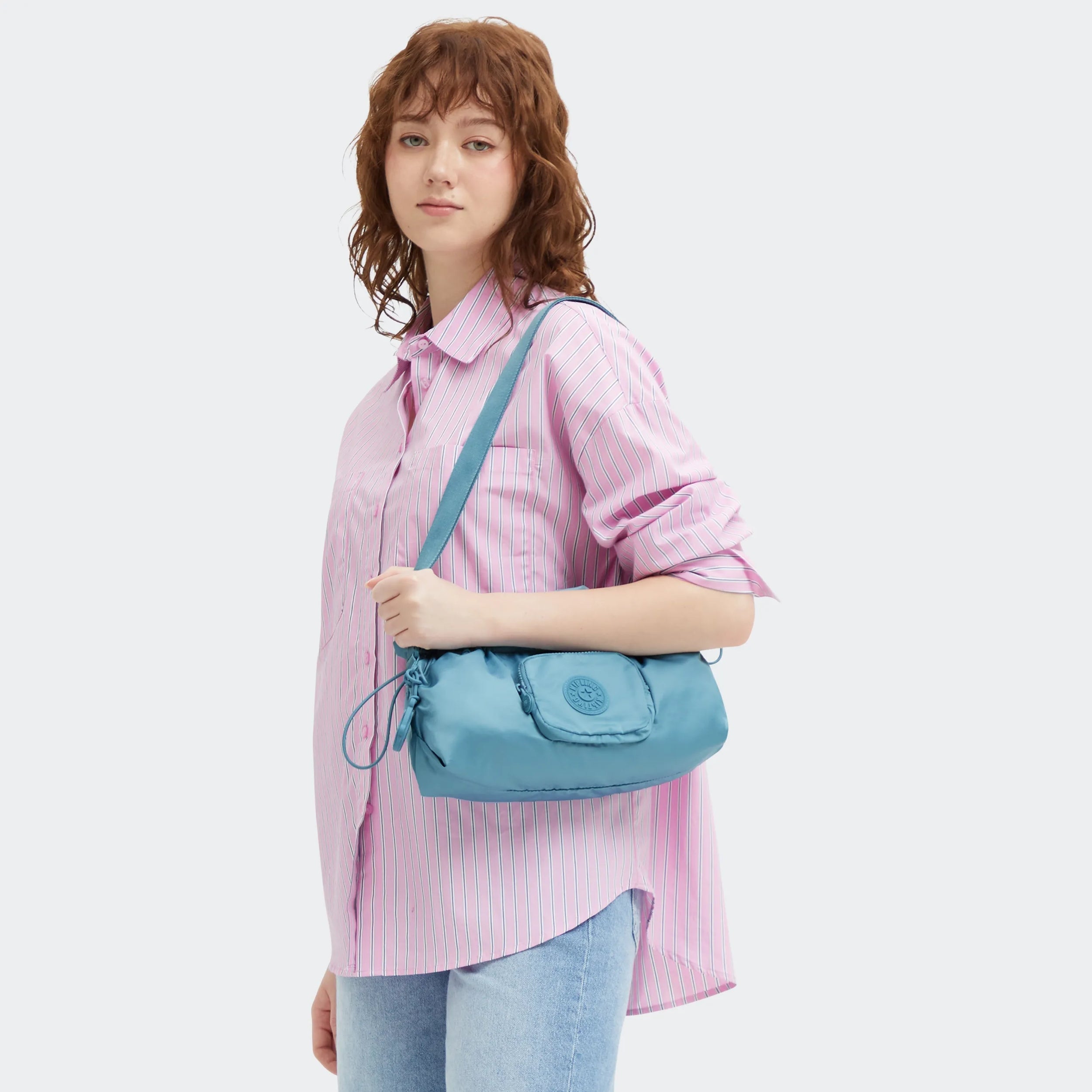 Elza Smooth Satin Crossbody Bag - 图片 2