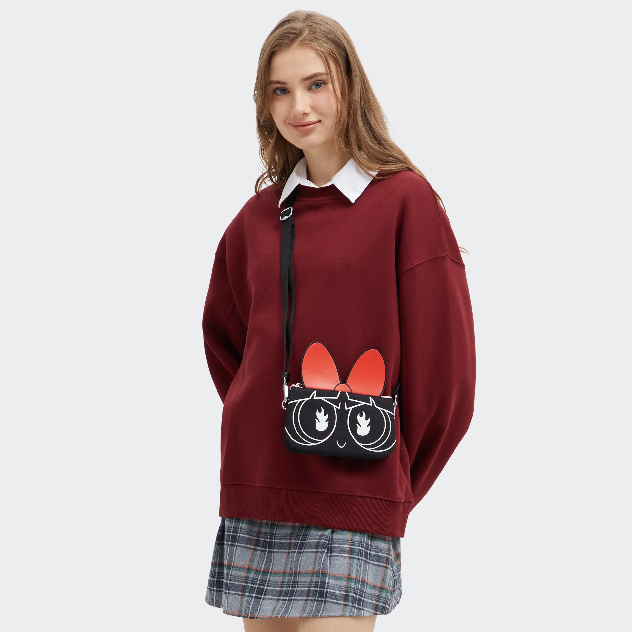 The Powerpuff Girls Creativity Large Blossom Crossbody Bag - 图片 2