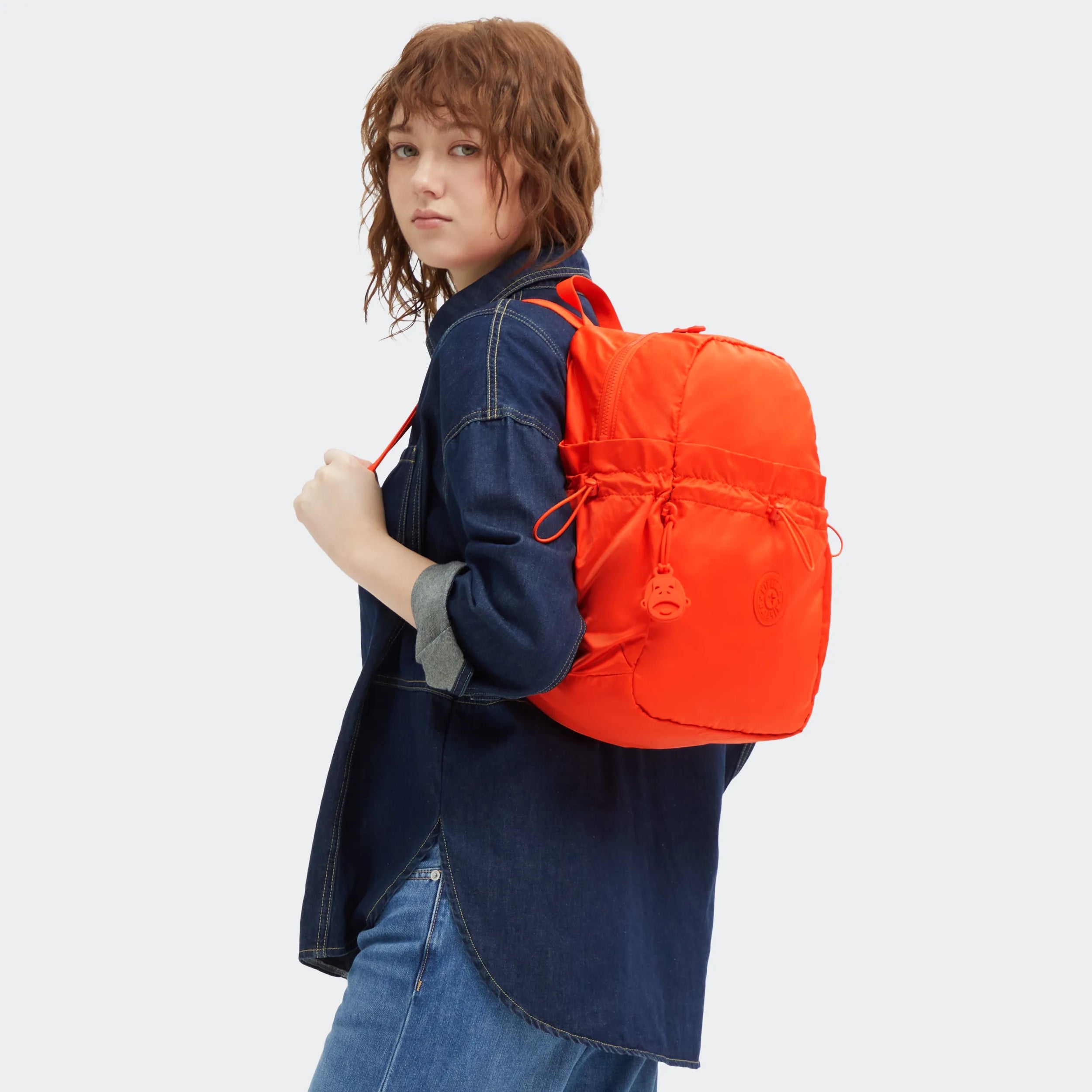 Amita Smooth Satin Backpack - 图片 2