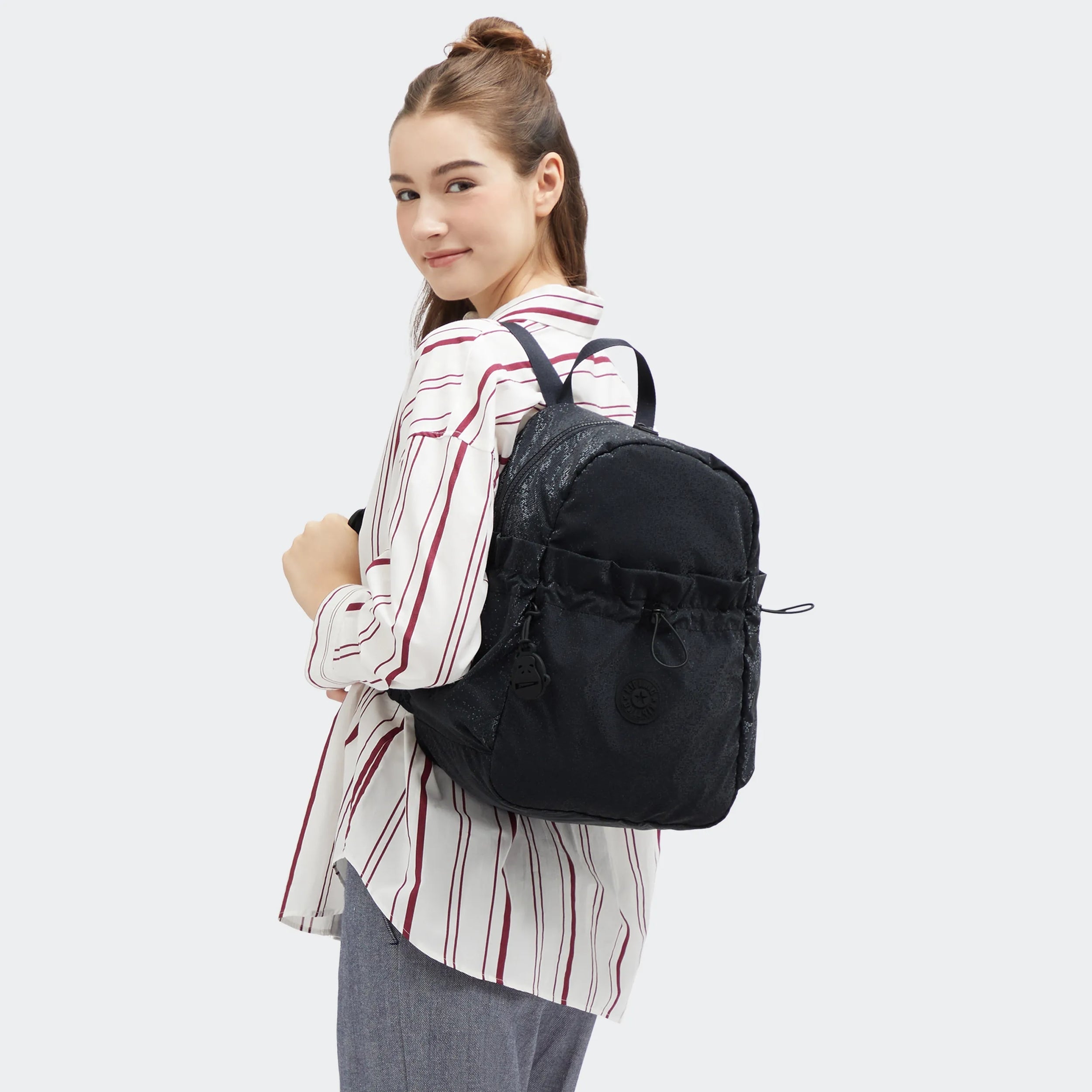 Amita Smooth Satin Backpack - 图片 2