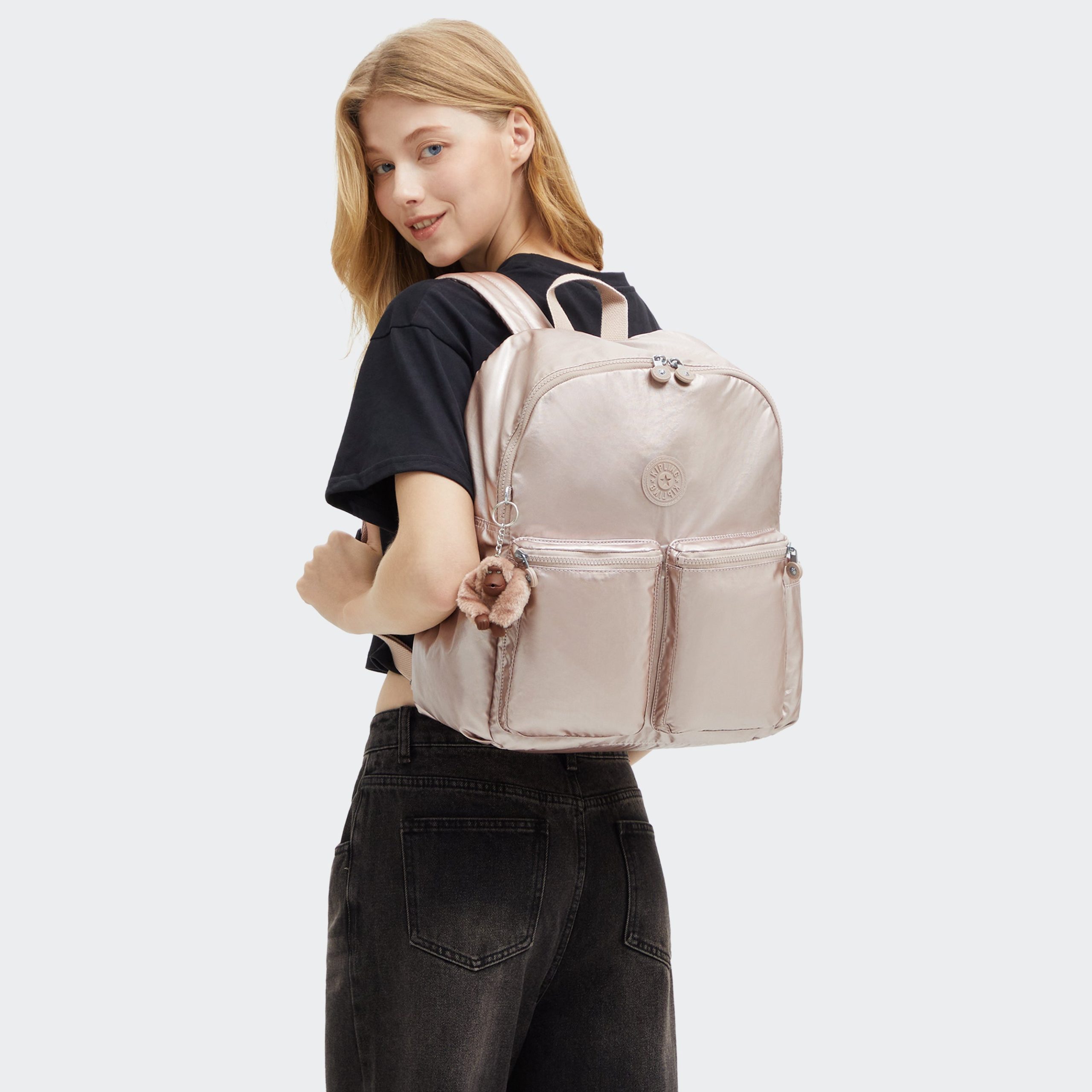 Charnell 11.5 Metallic Laptop Backpack - 图片 2