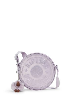 Fernanda Circle Metallic Crossbody Bag