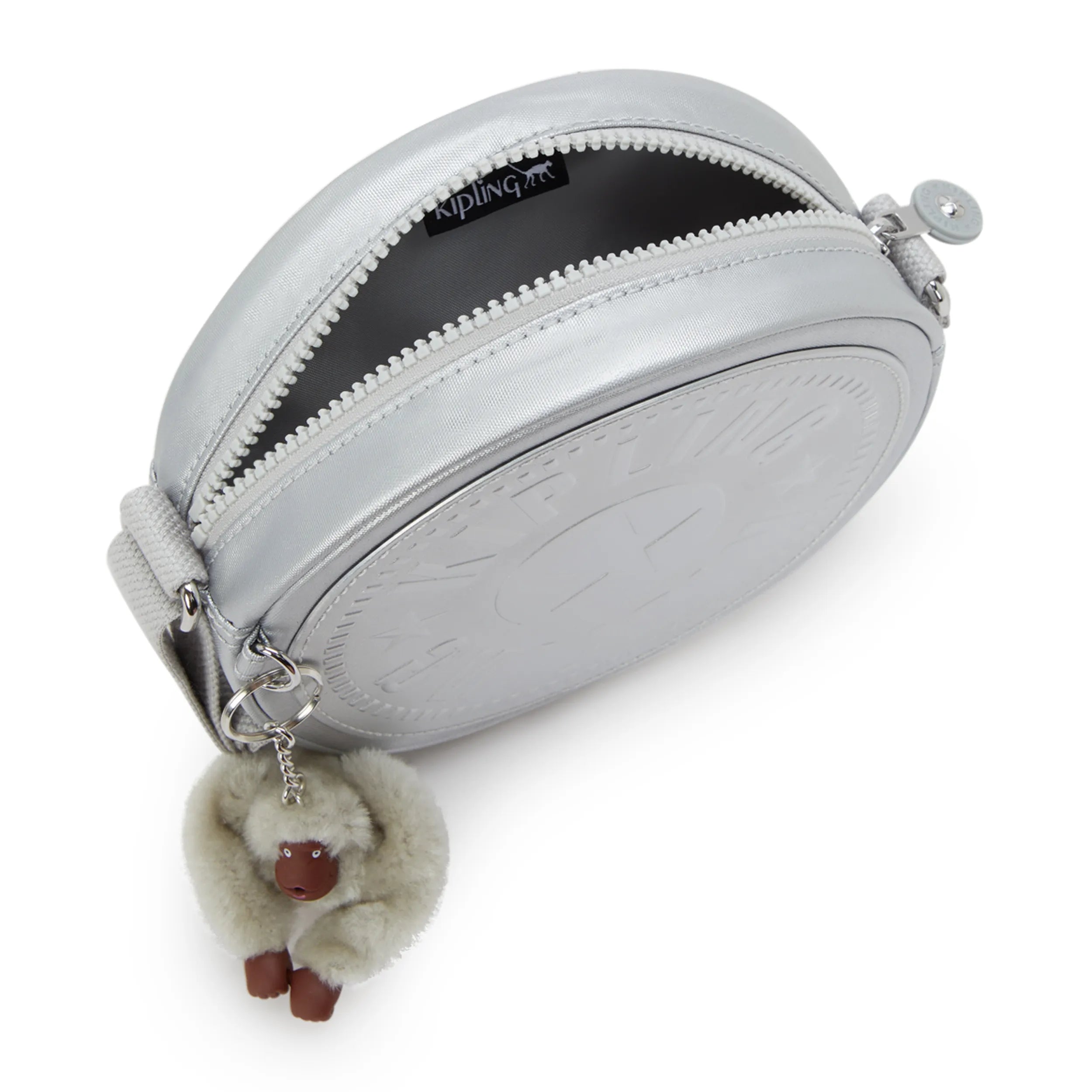 Fernanda Circle Metallic Crossbody Bag - 图片 3